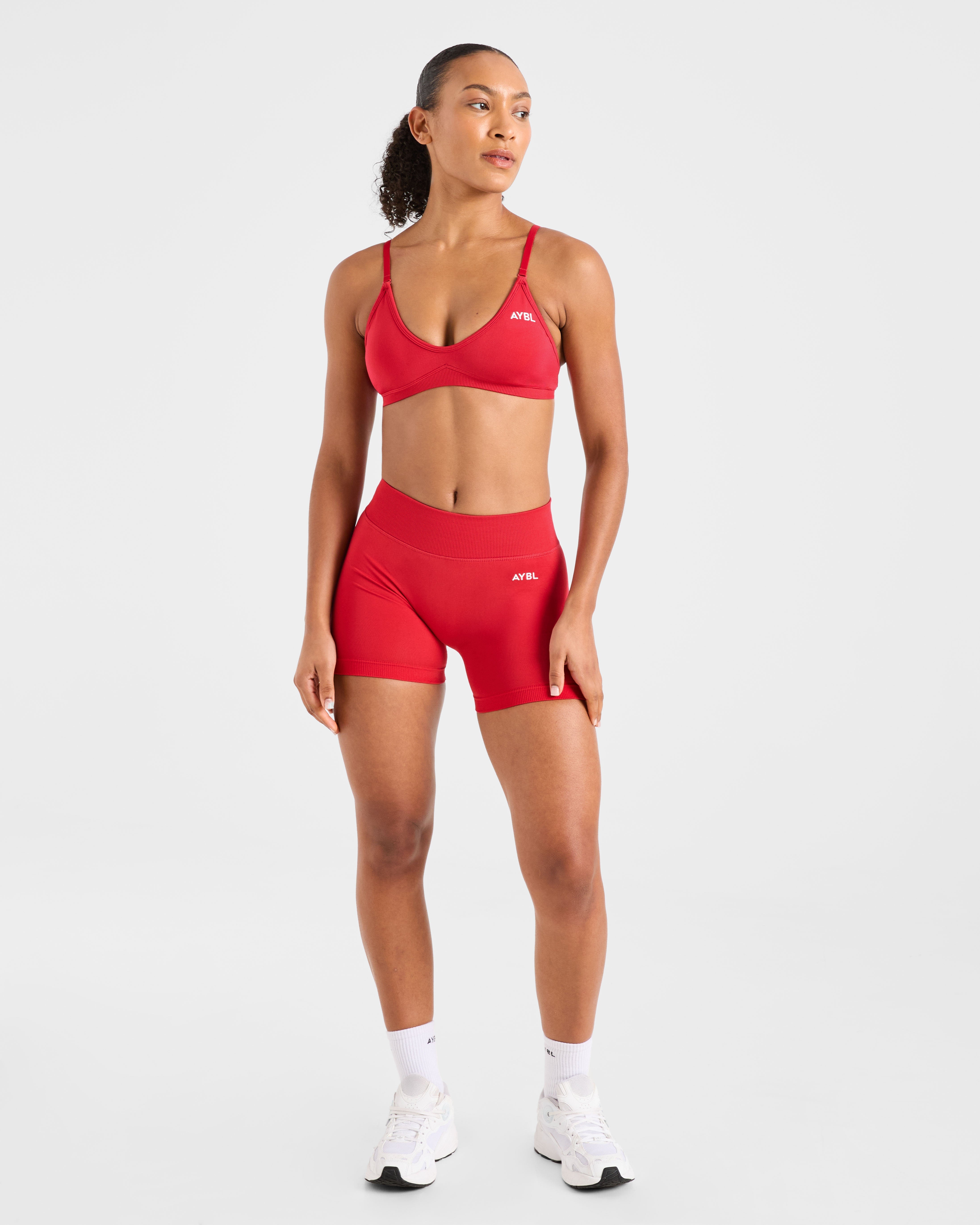 Adapt Seamless Shorts | 4.5" - Salsa Red
