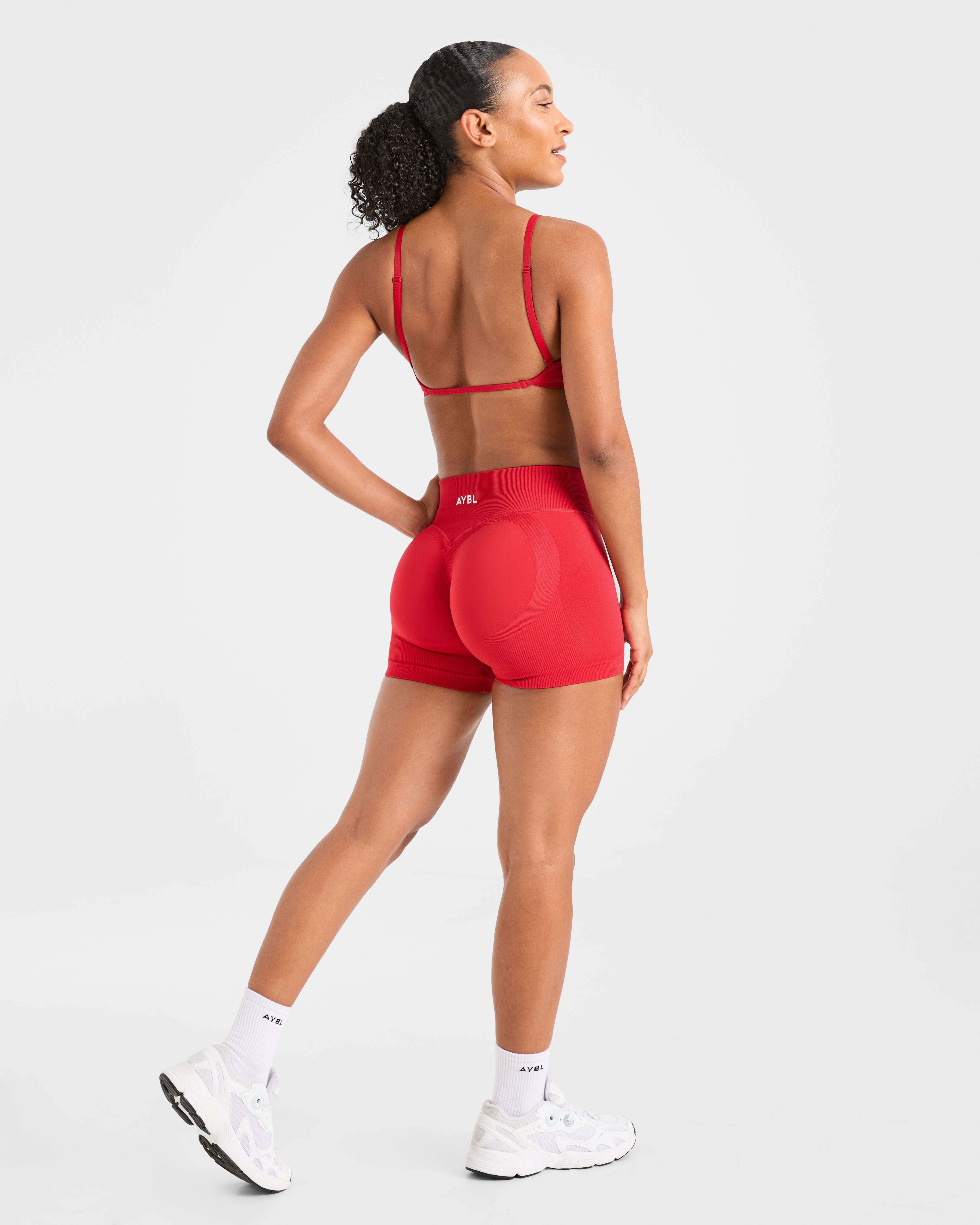 Adapt Seamless Shorts | 4.5" - Salsa Red