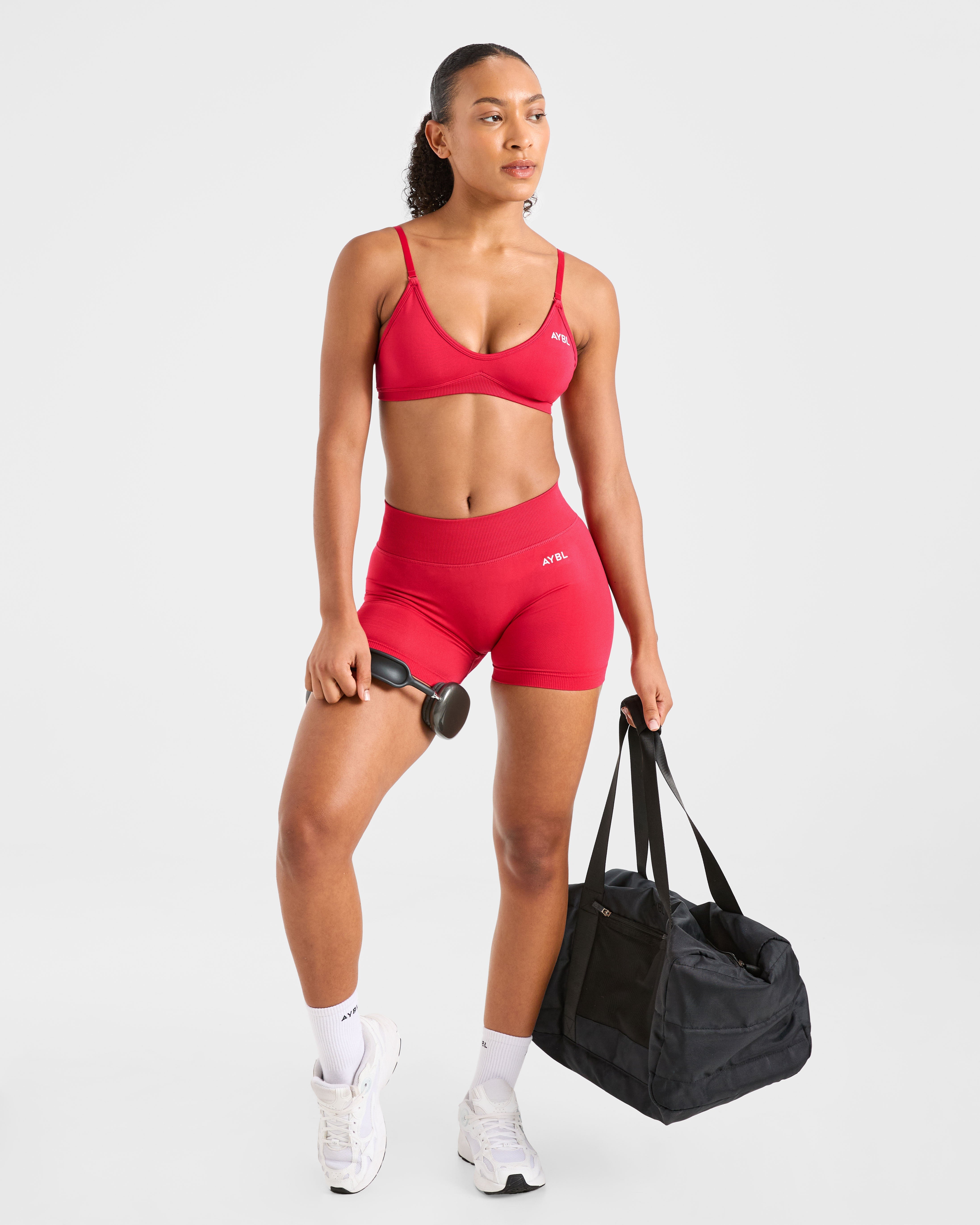 Adapt Seamless Shorts | 4.5" - Salsa Red