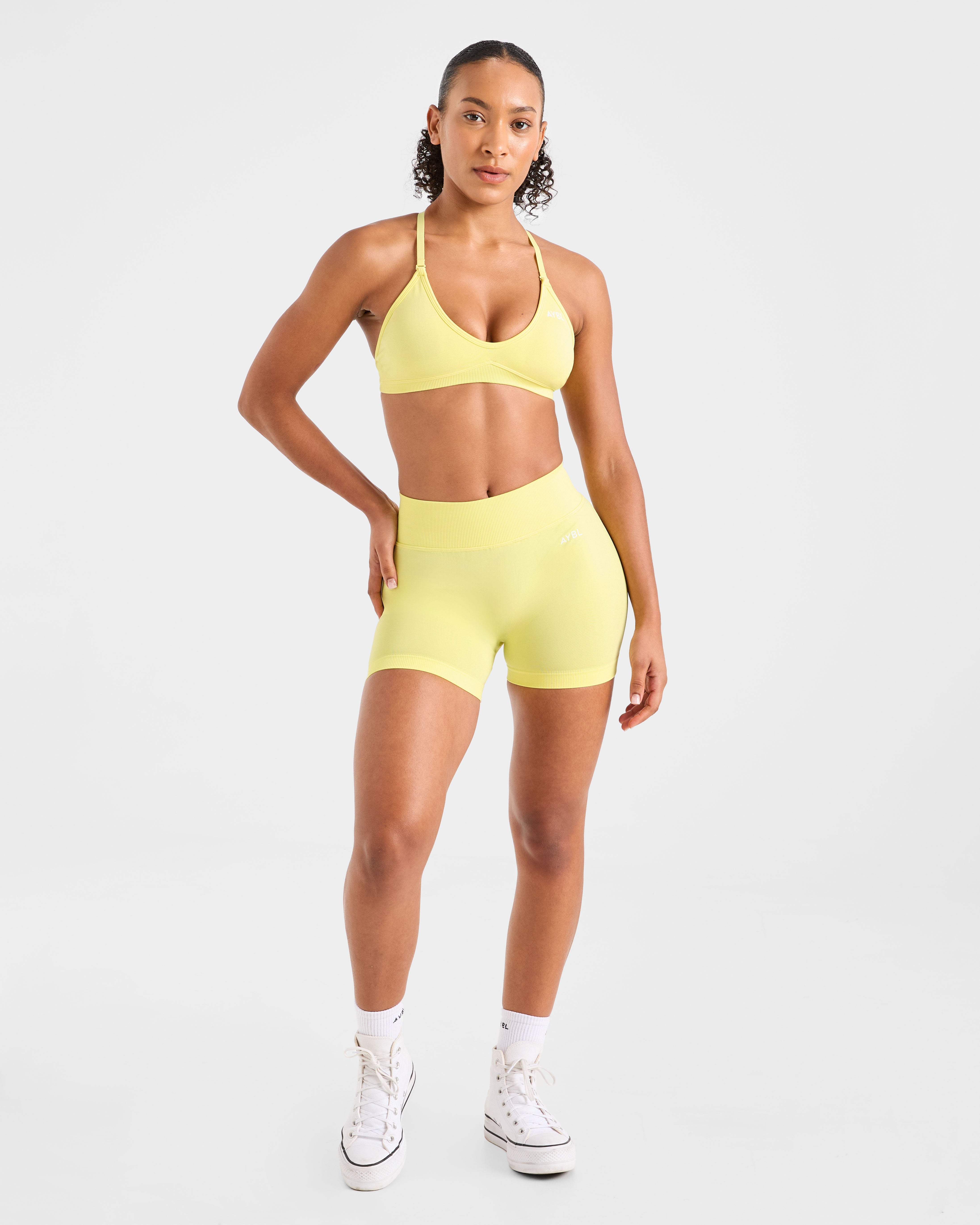 Adapt Seamless Shorts | 4.5" - Spring Yellow
