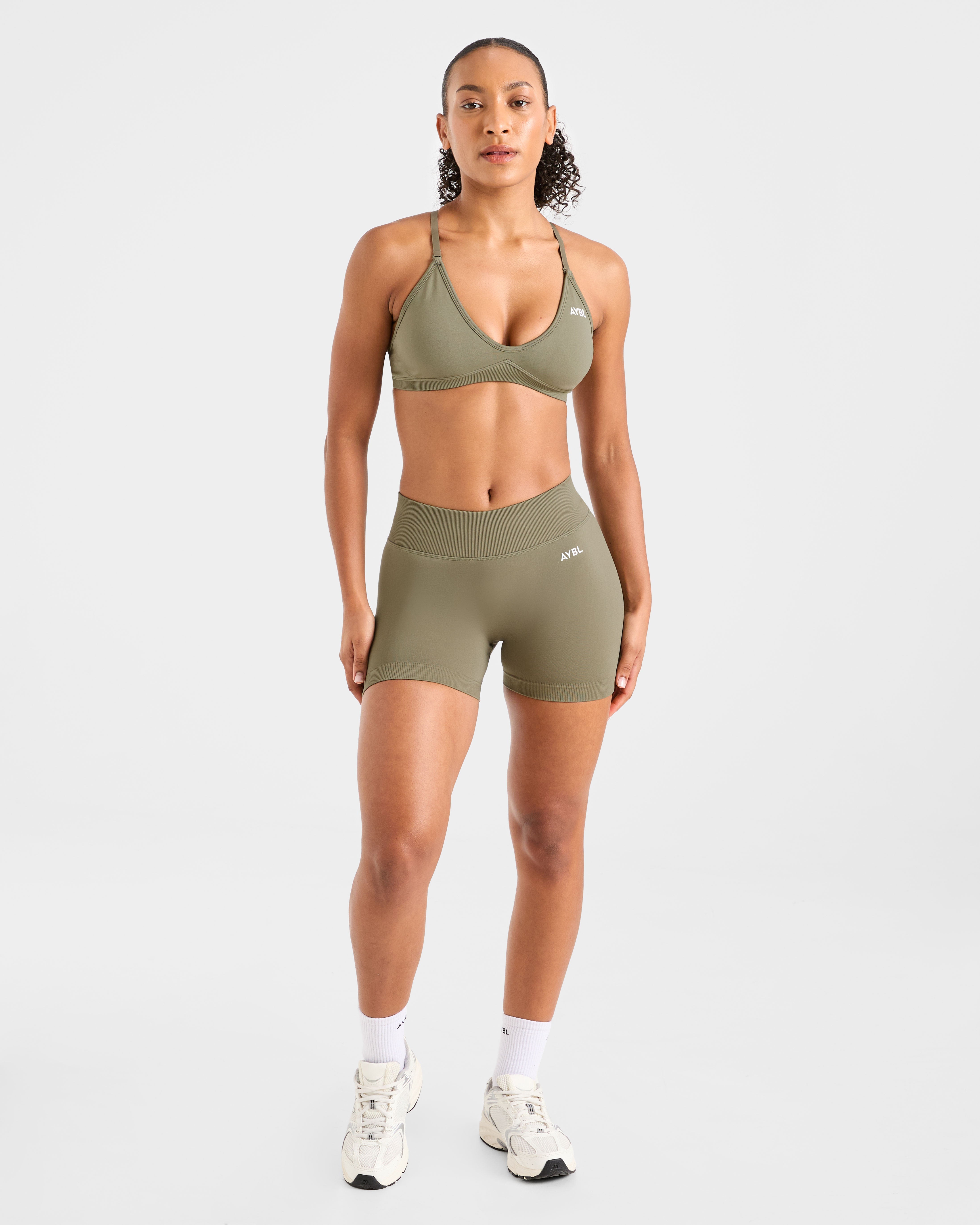 Adapt Seamless Shorts - Muted Olive