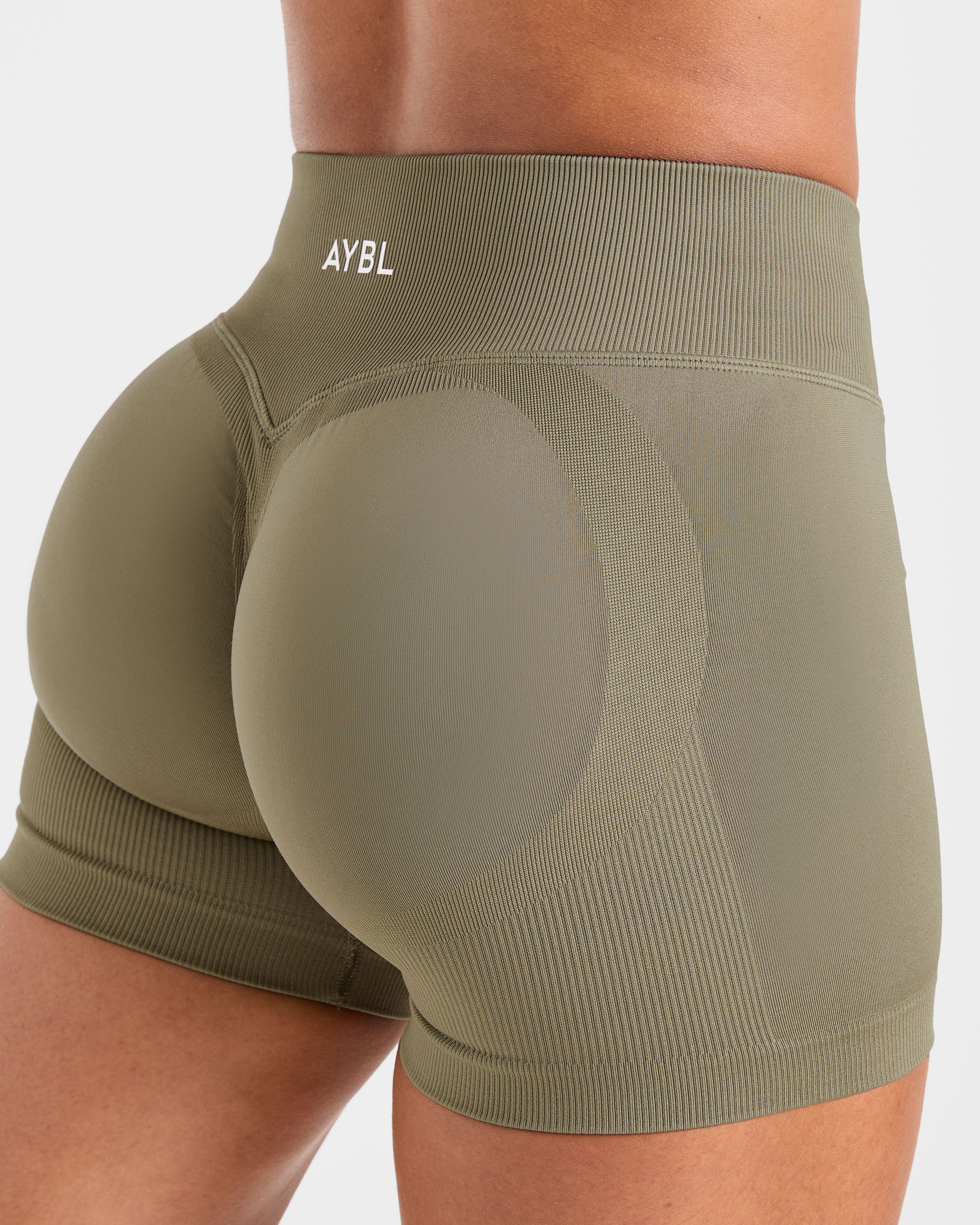 Adapt Seamless Shorts - Muted Olive