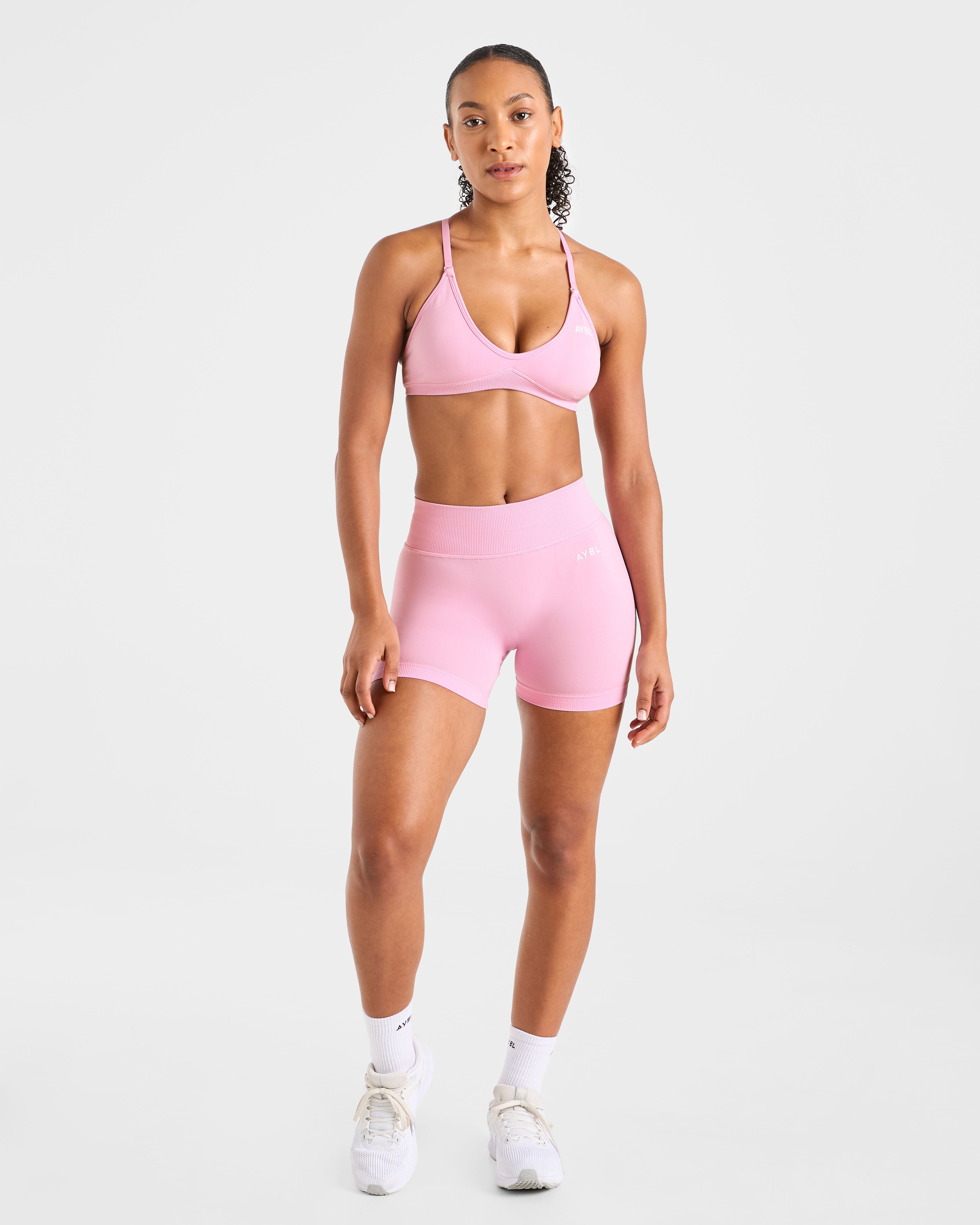 Adapt Seamless Shorts | 4.5" - Spring Pink