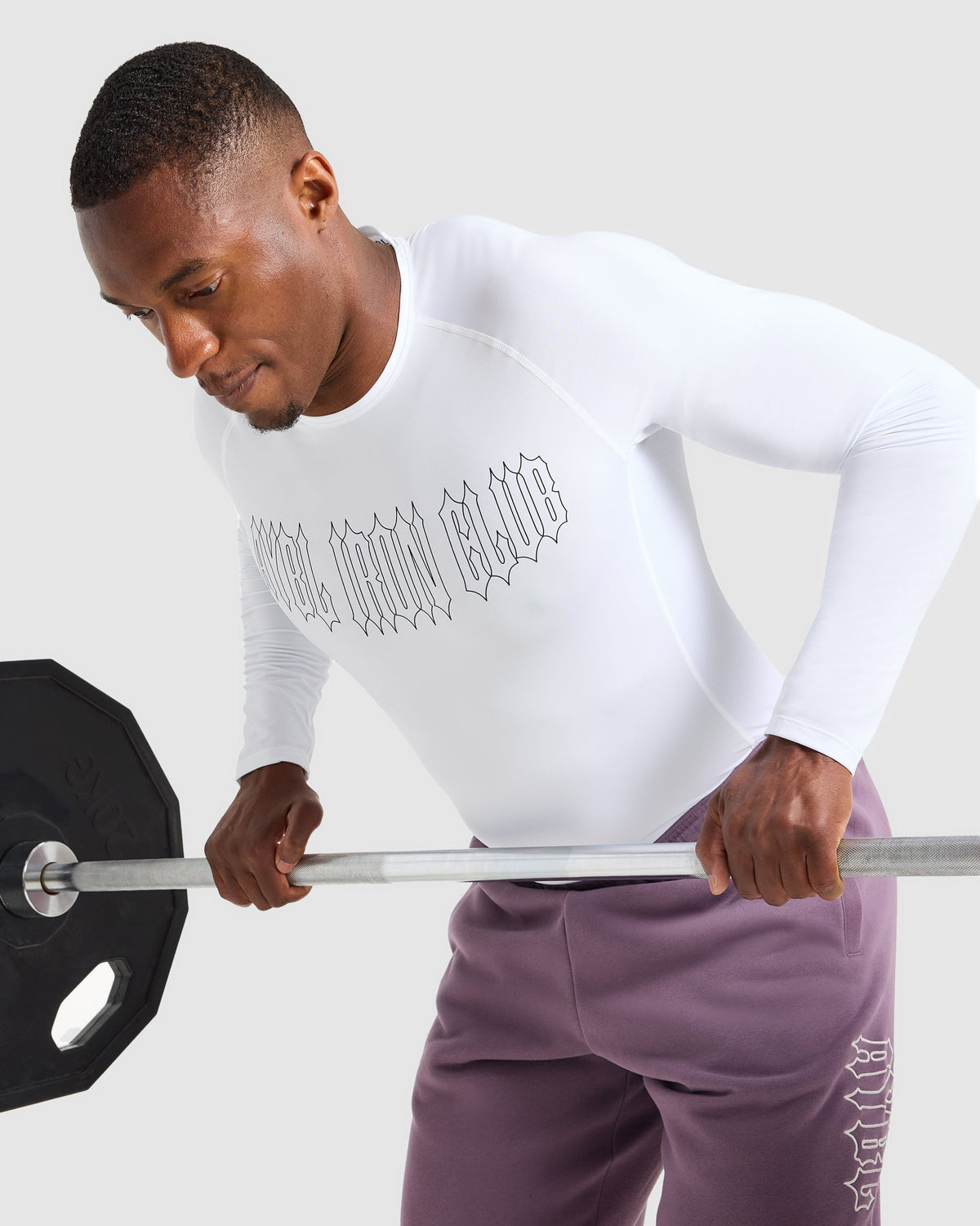 AYBL Iron Club Compression Long Sleeve - White