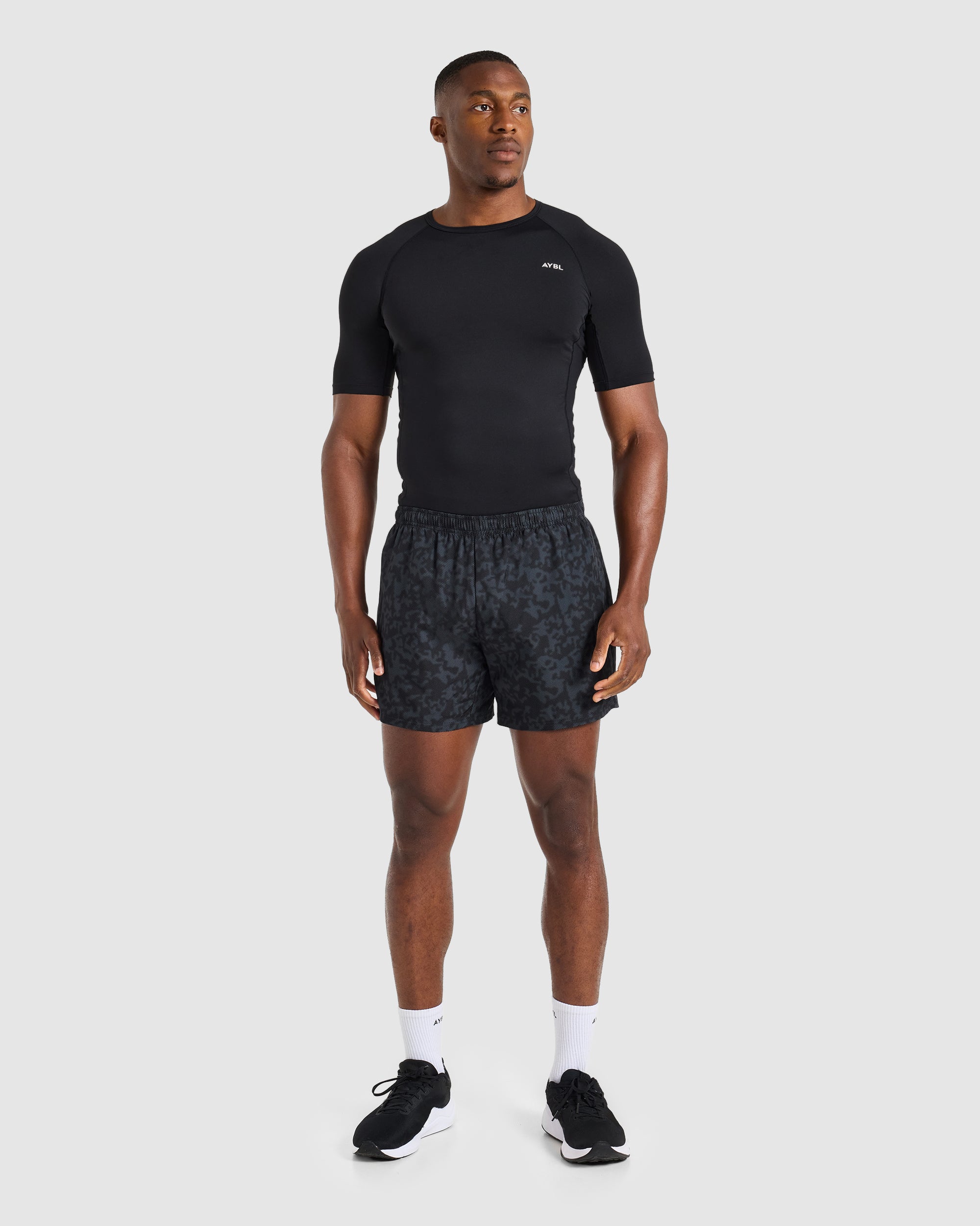 Core 5" Shorts - Black Camo