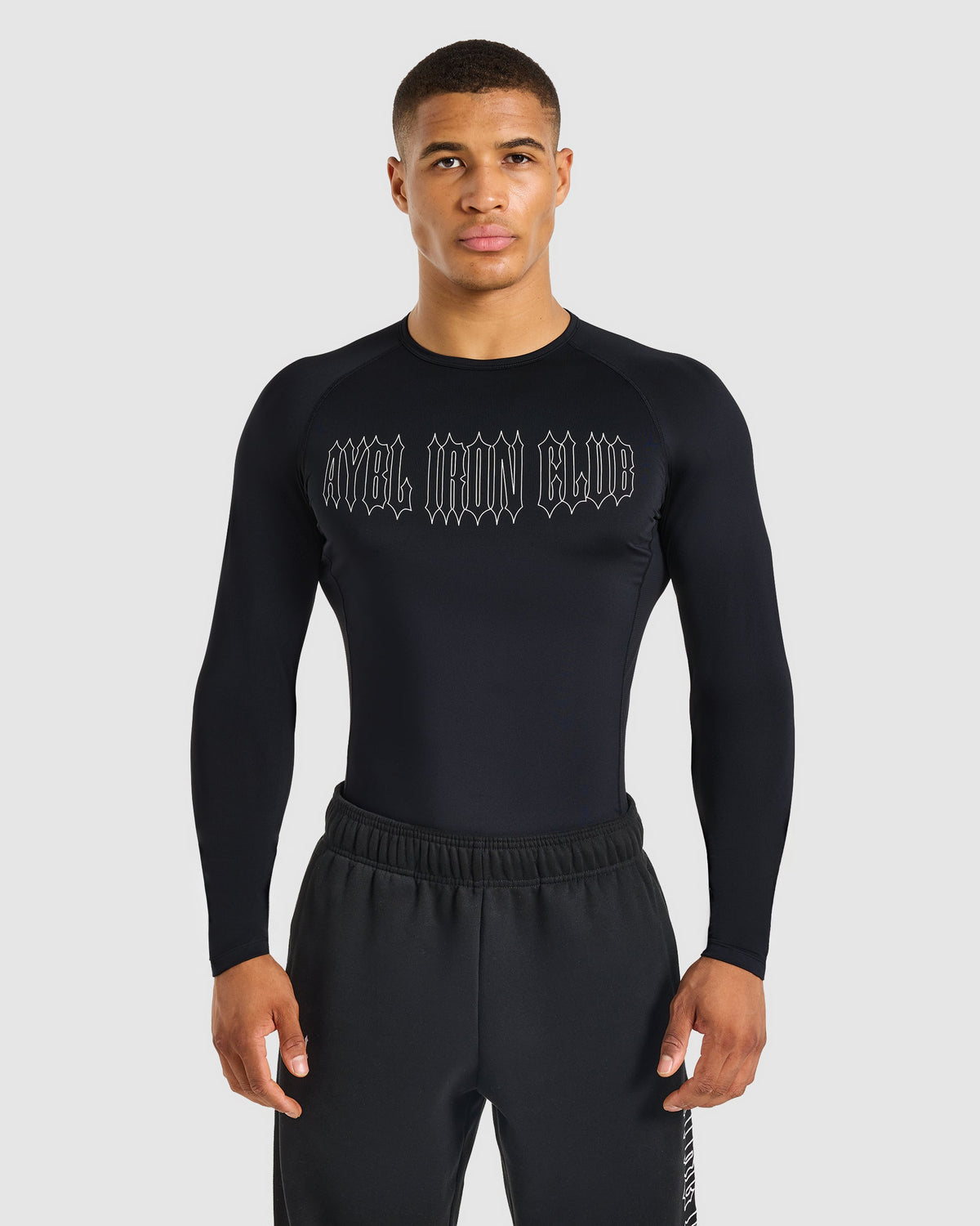 AYBL Iron Club Compression Long Sleeve - Black