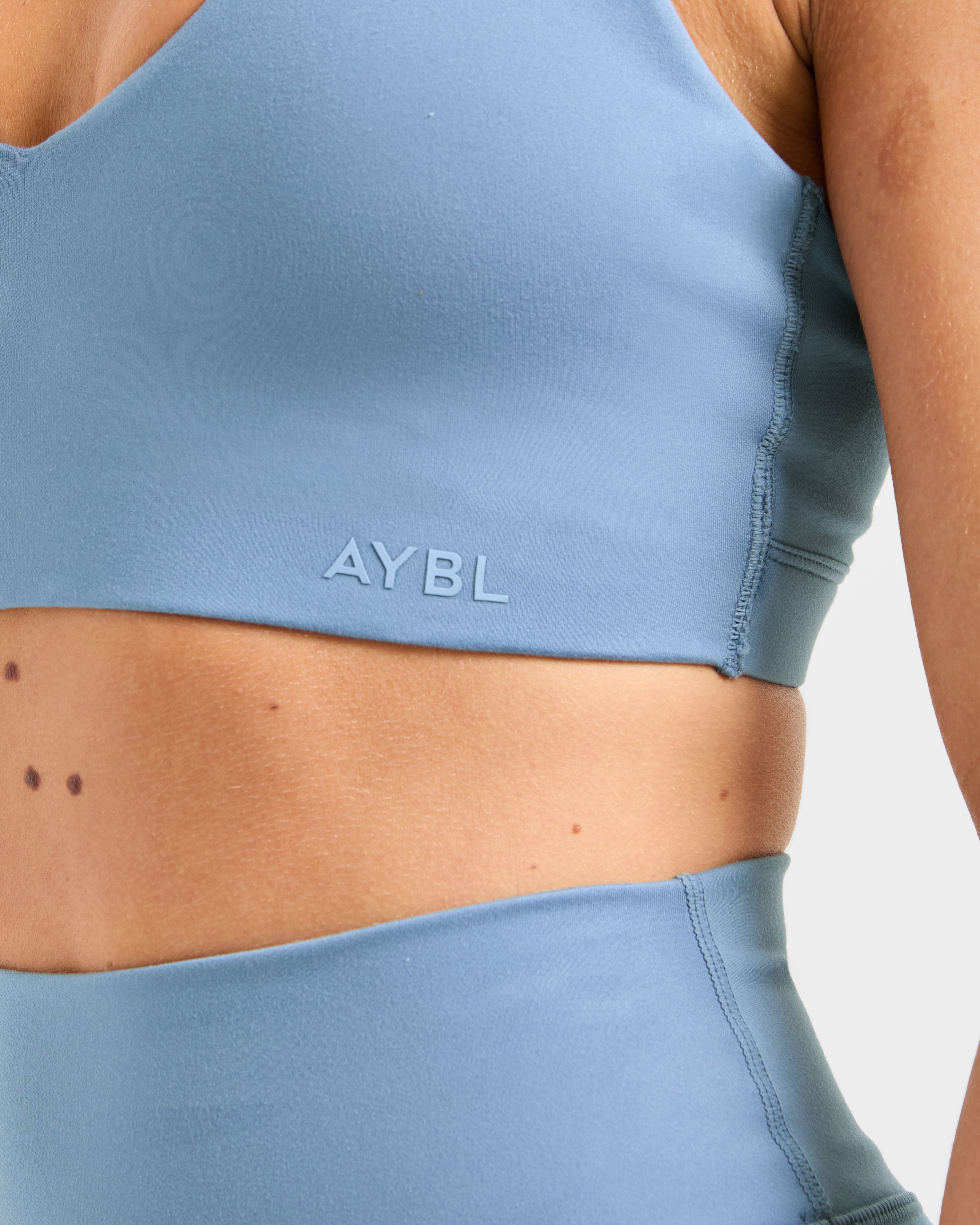 Staple Sports Bra - Slate Blue