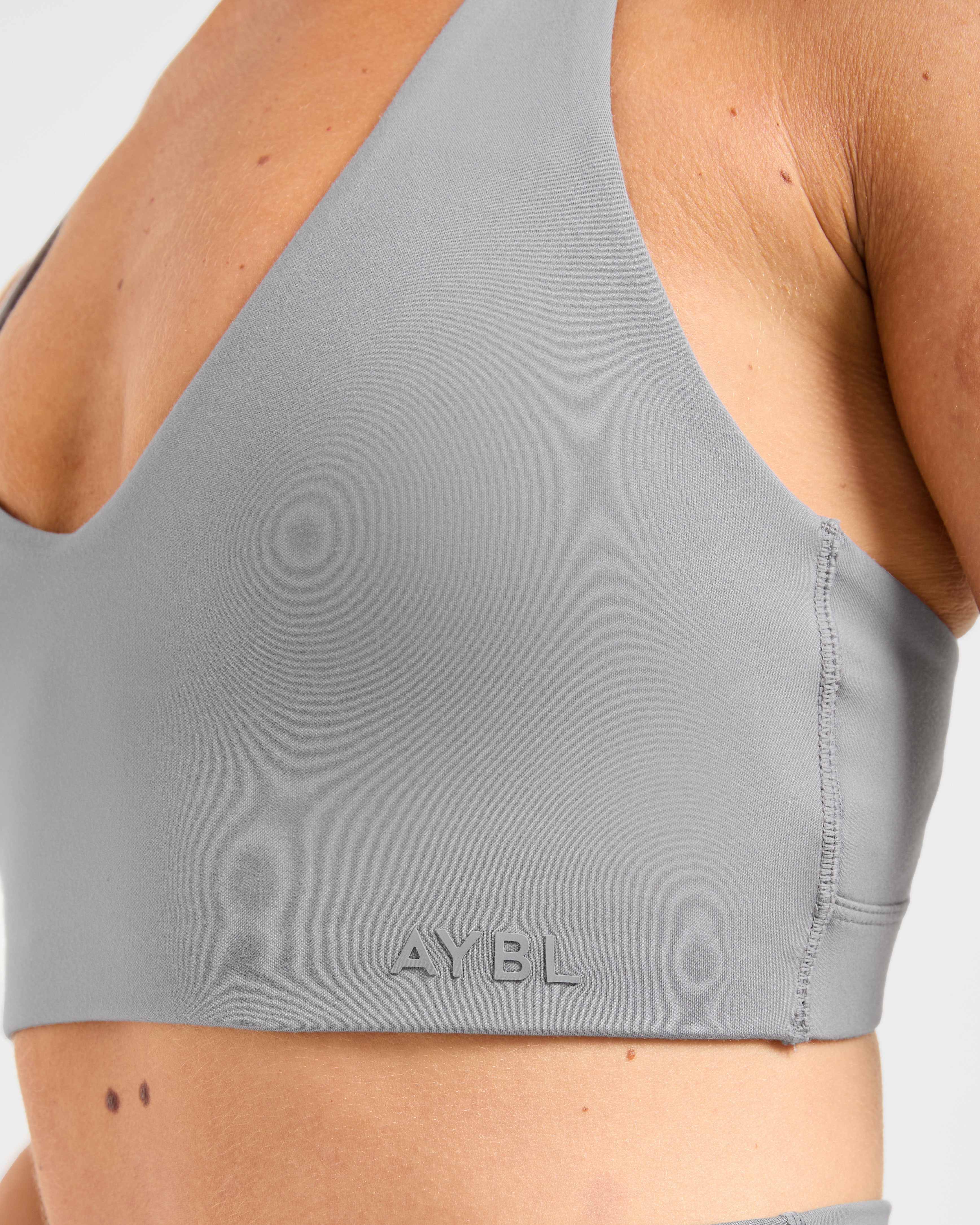 Staple Sports Bra - Grey