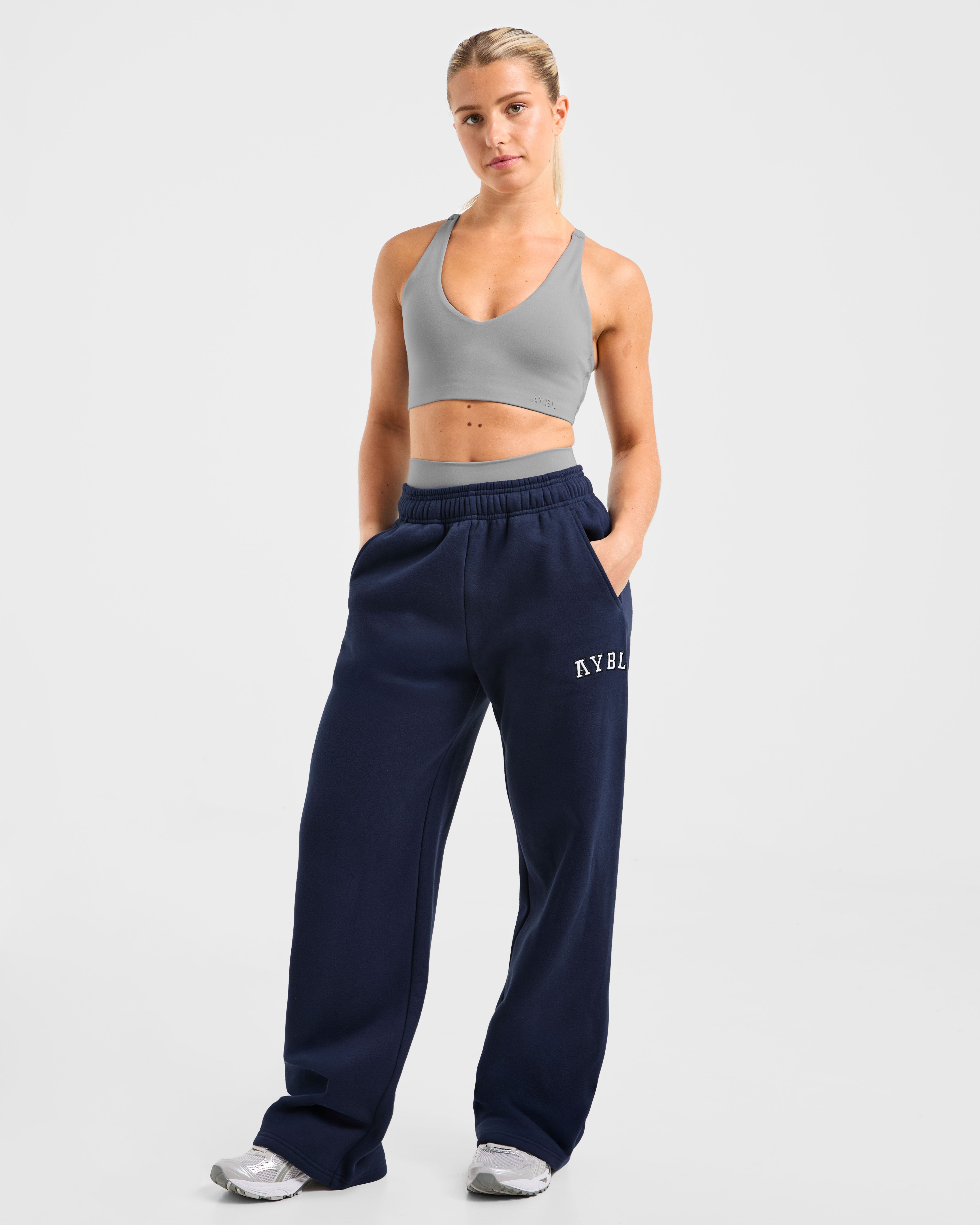 Staple Sports Bra - Grey