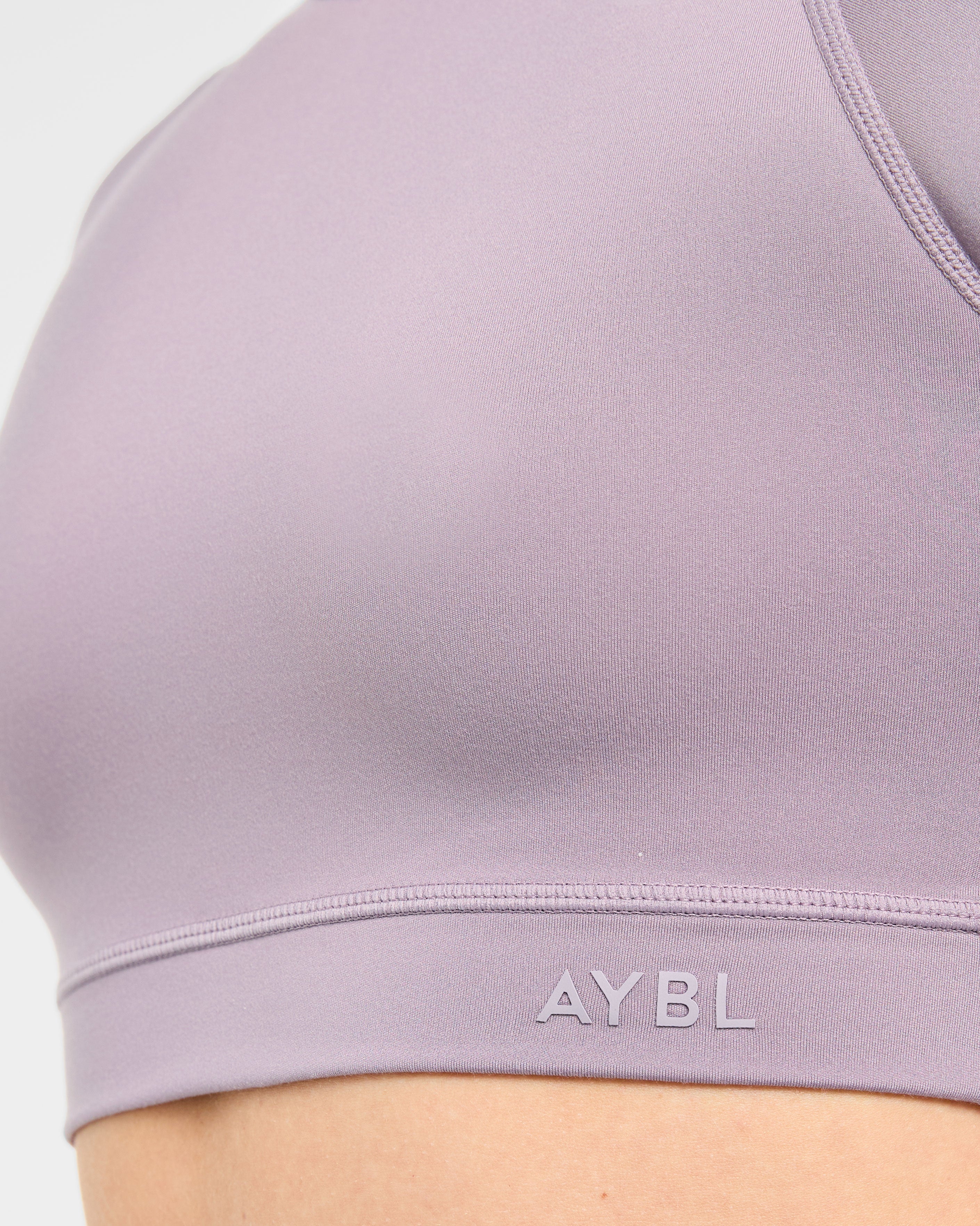 Staple Crop Top - Mauve Purple