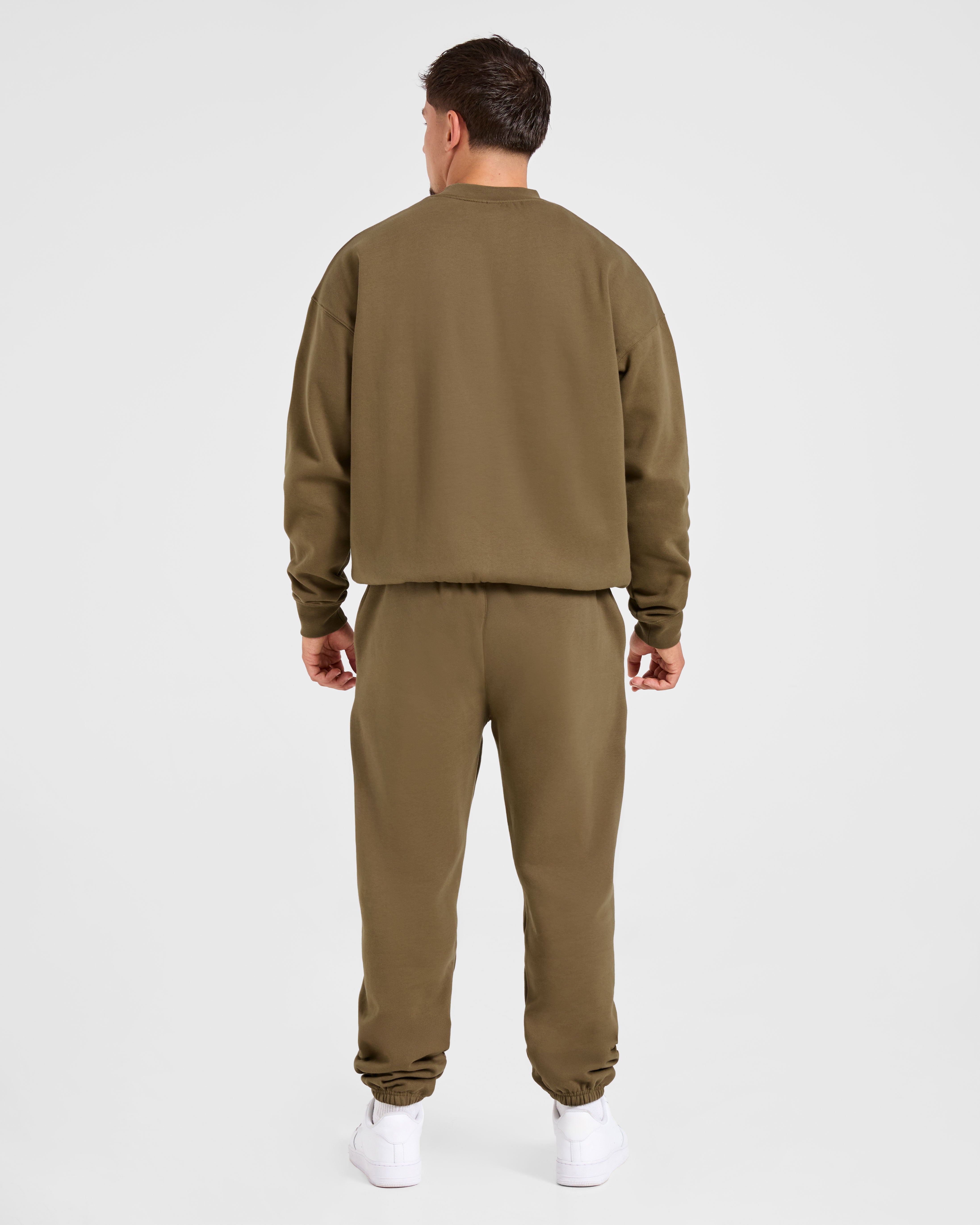 Essential Oversized Sweater - Olive Green