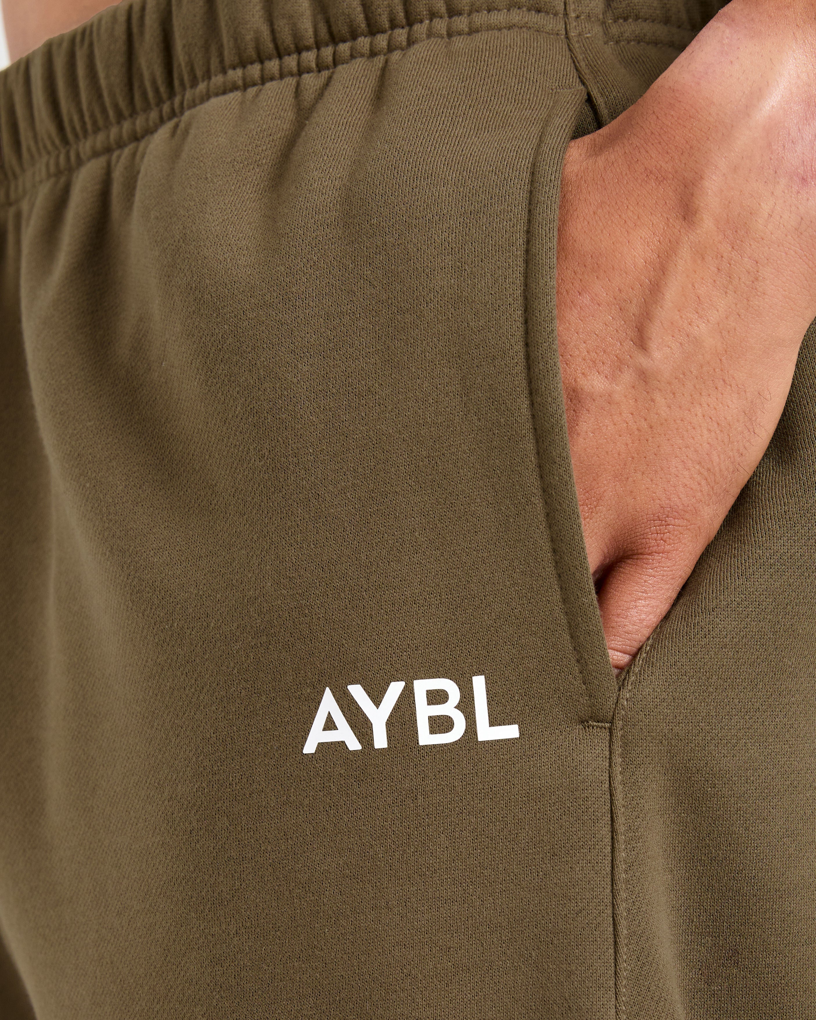 Essential Oversized Joggers- Olive Green