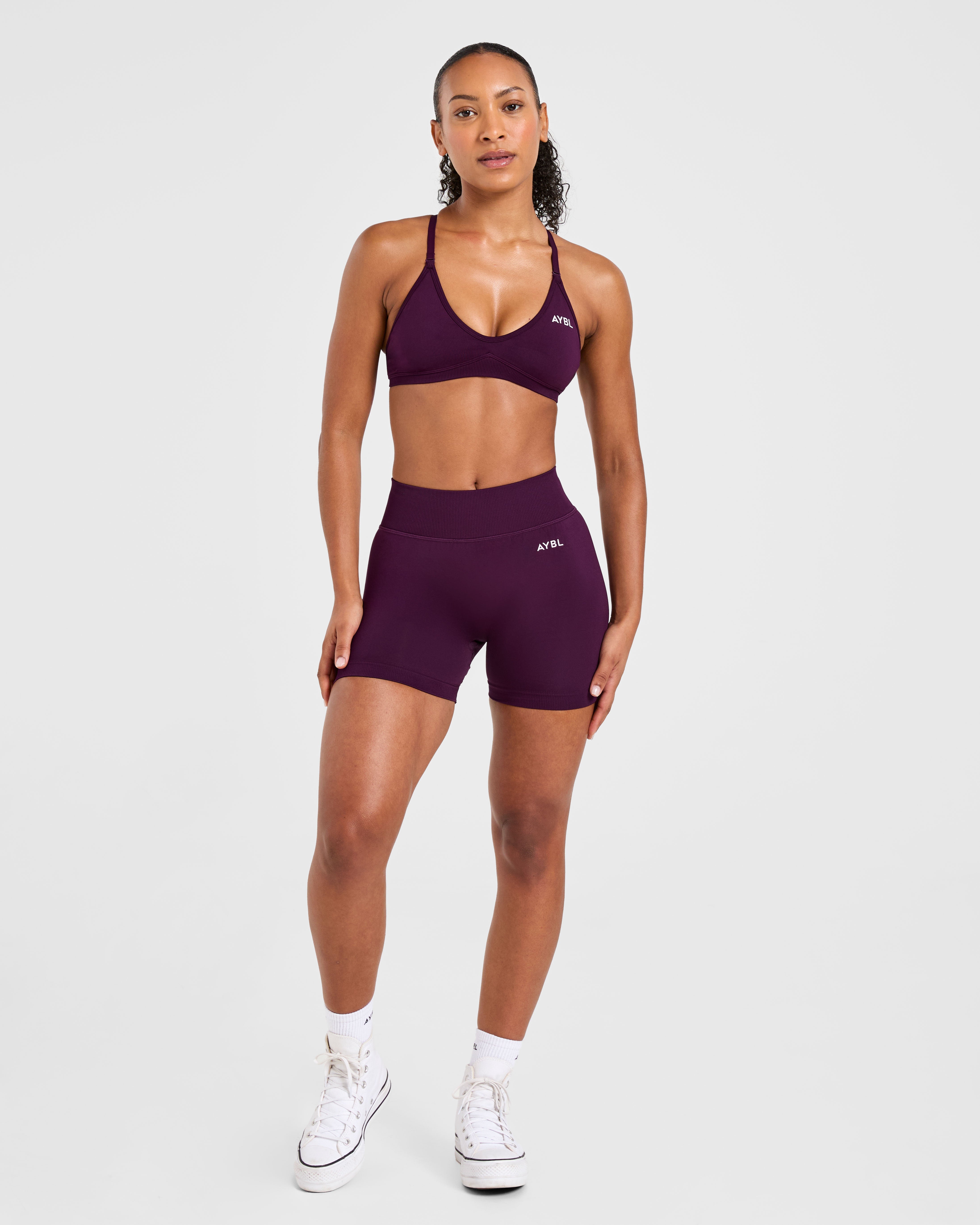 Adapt Seamless Shorts - Midnight Plum