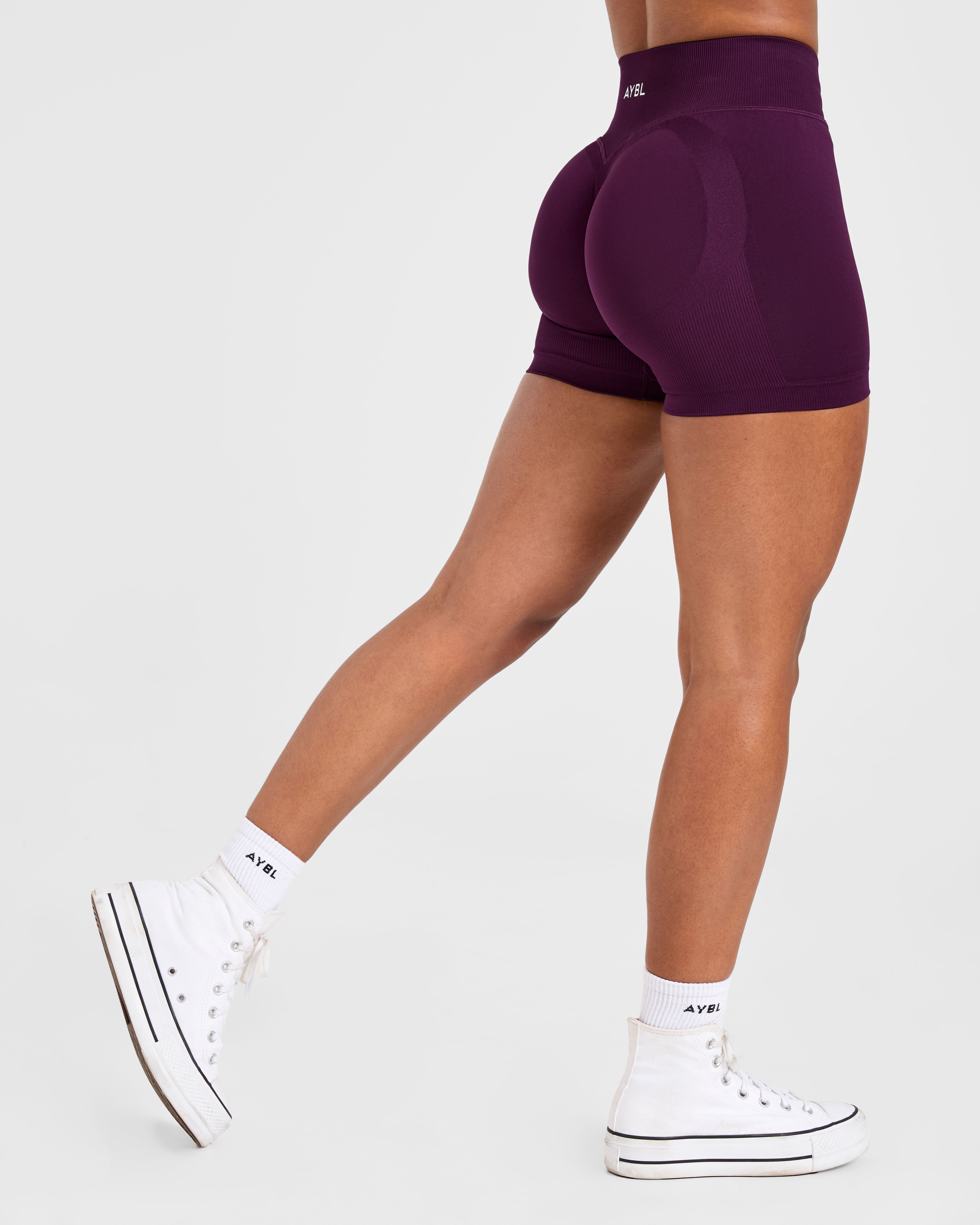 Adapt Seamless Shorts - Midnight Plum