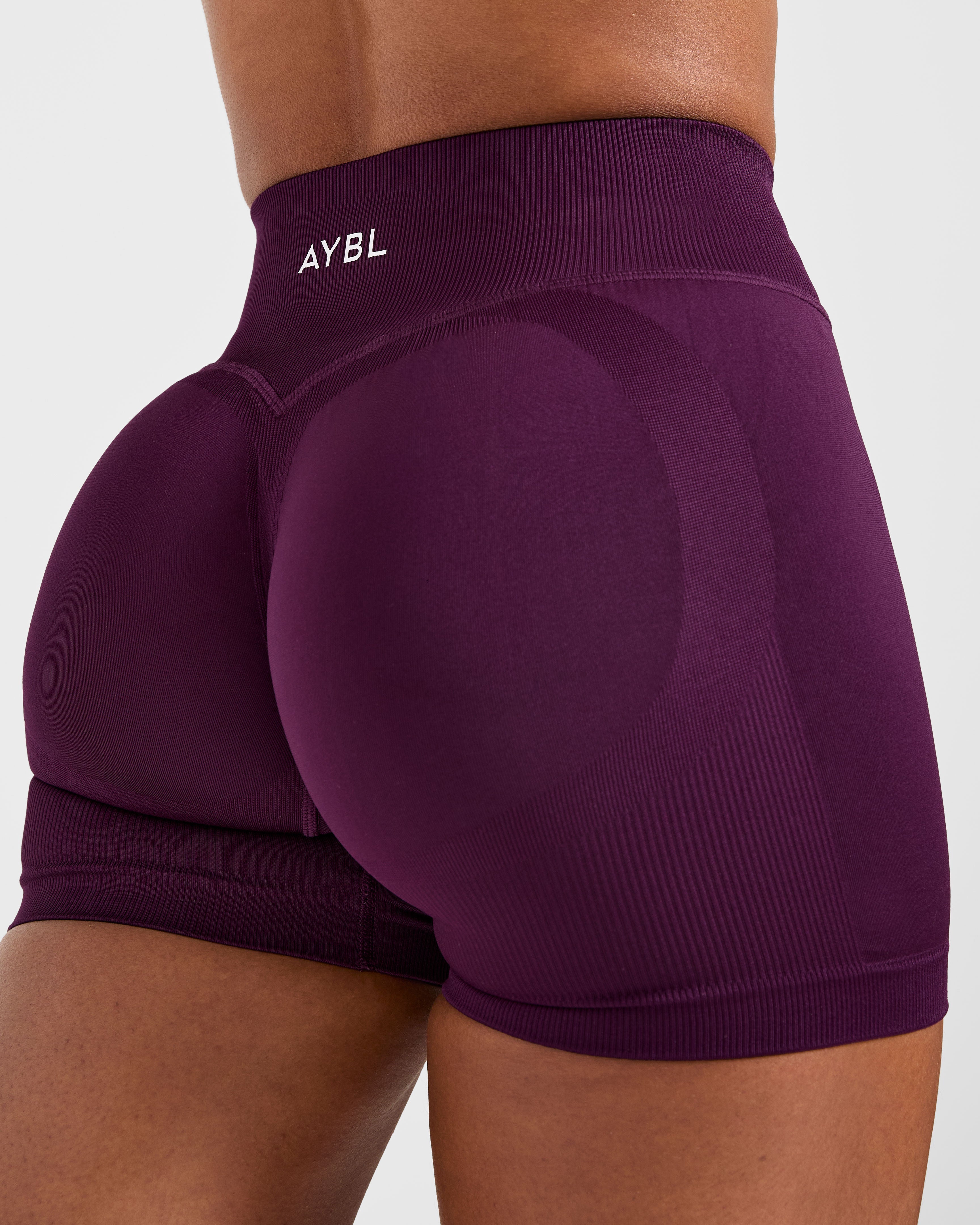 Adapt Seamless Shorts - Midnight Plum