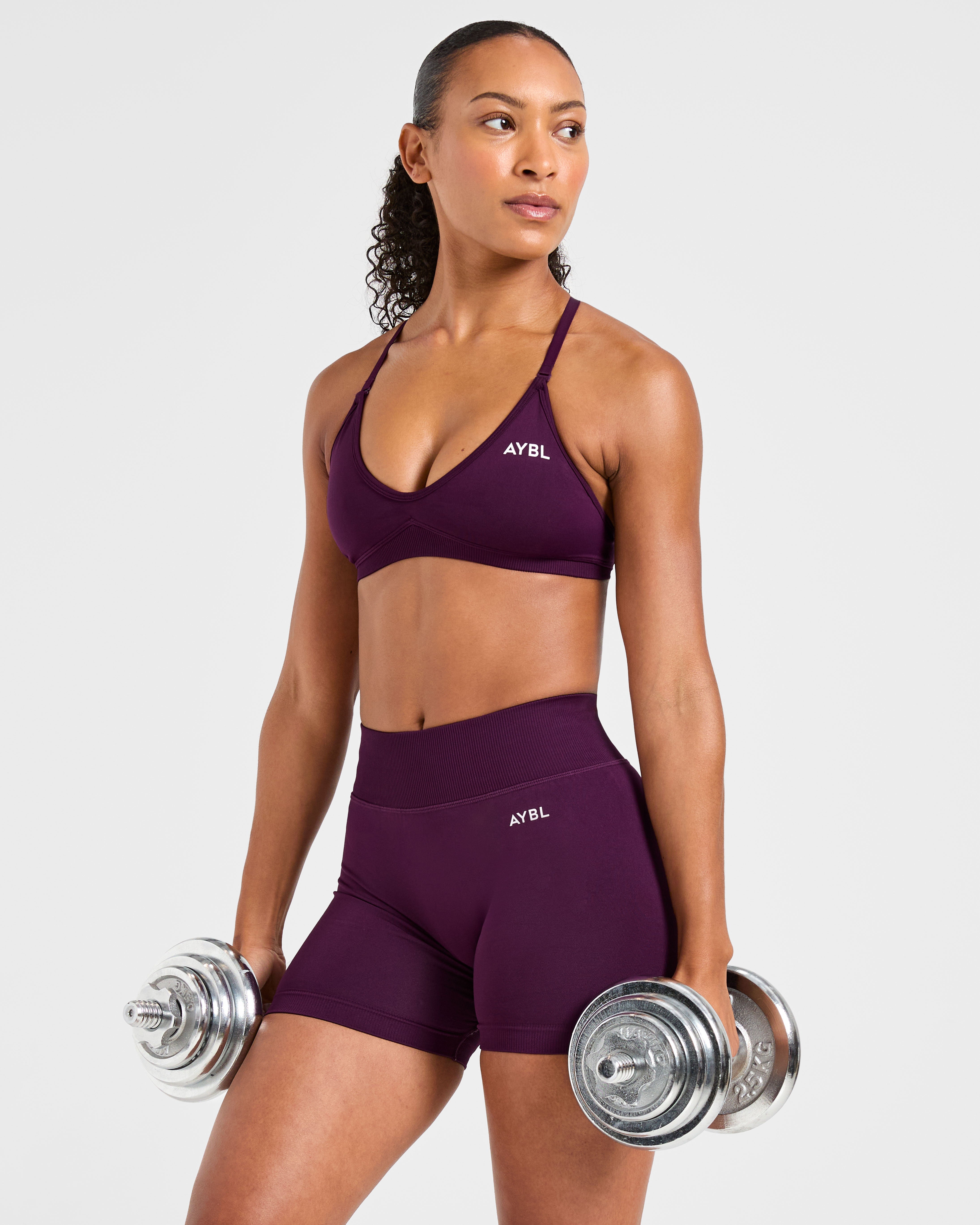 Adapt Seamless Shorts - Midnight Plum