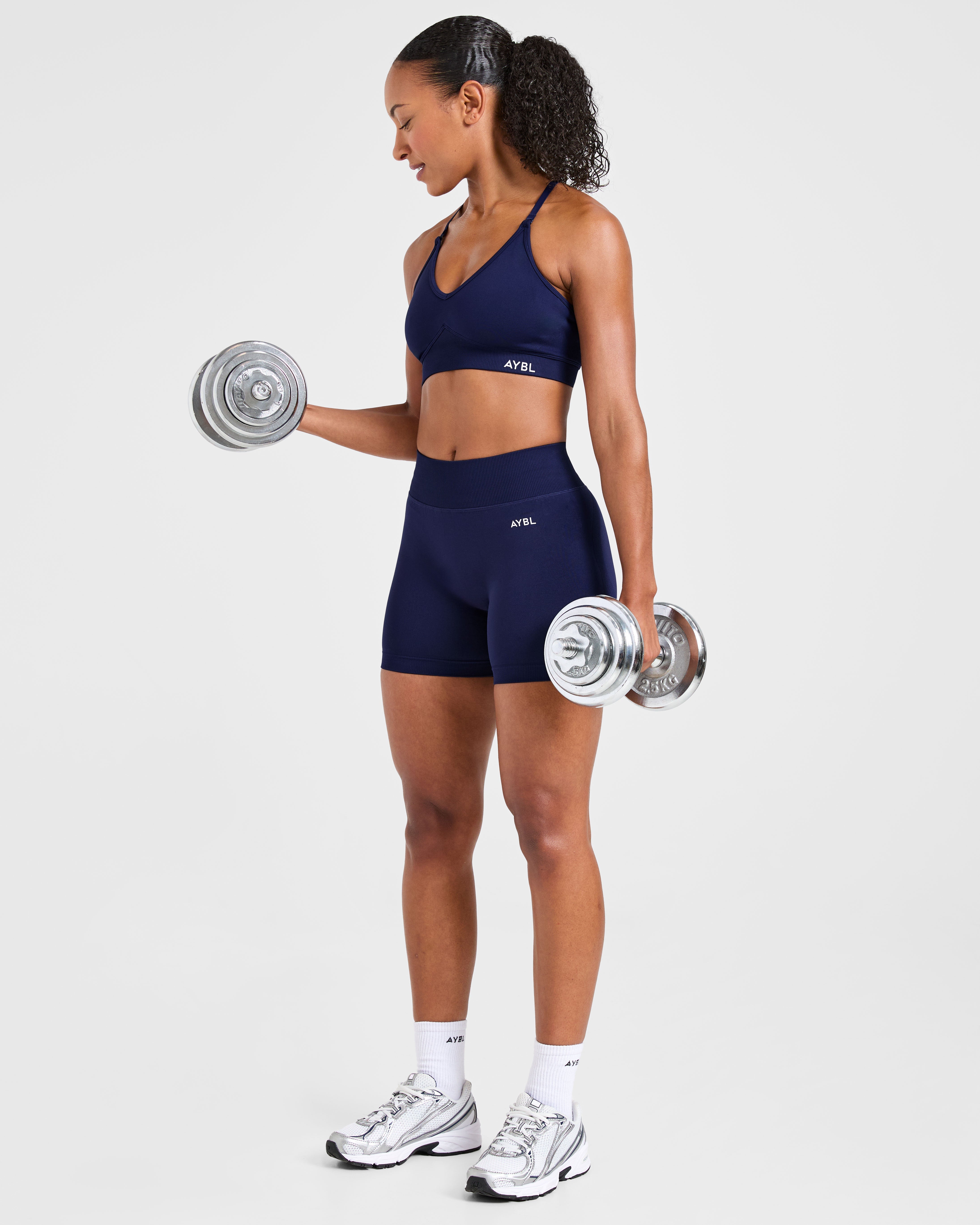 Adapt Seamless Sports Bra - Deep Navy