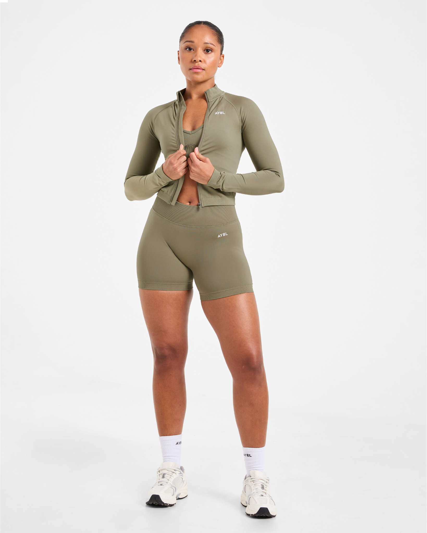 Adapt Seamless Jacket - Muted Olive