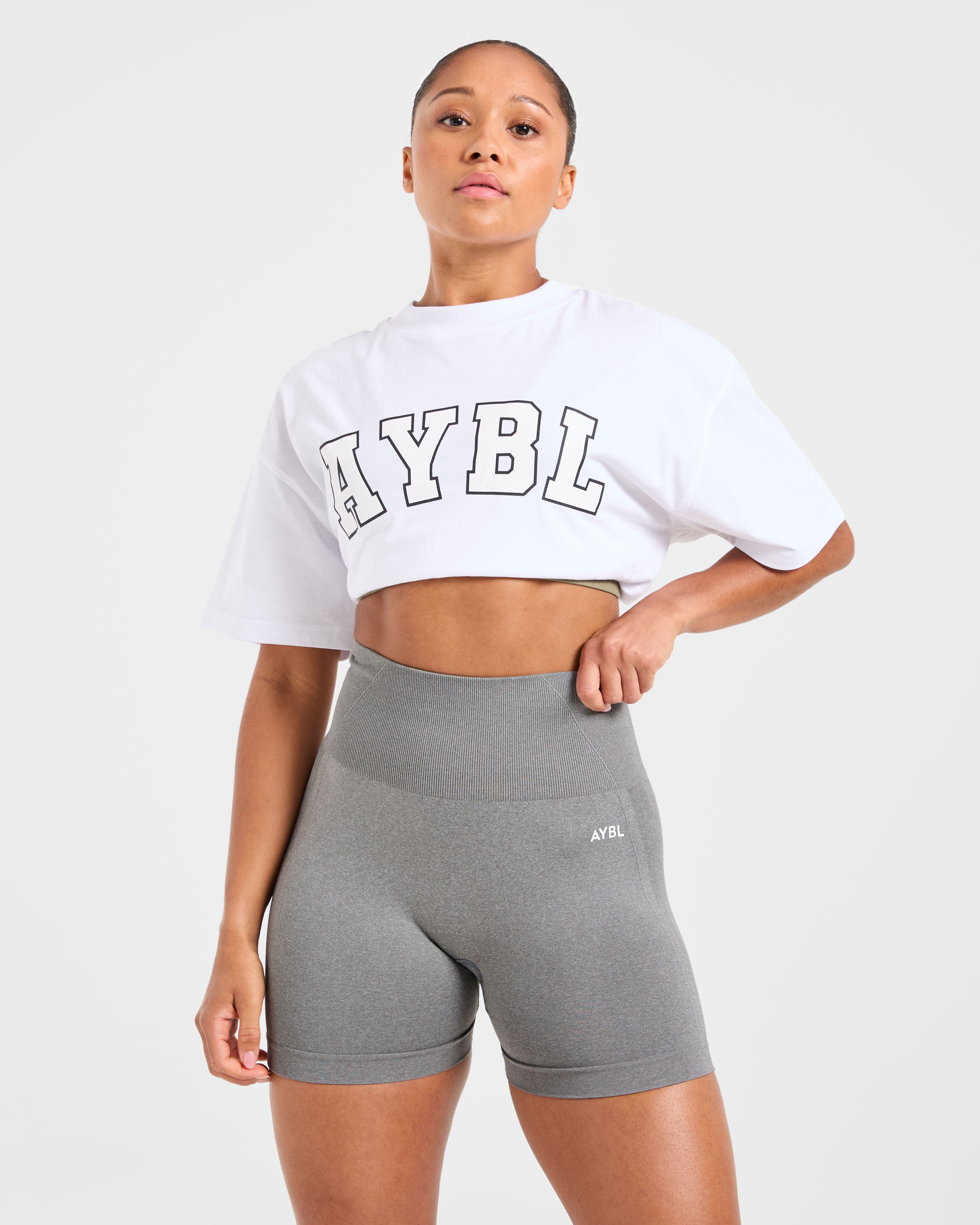 Varsity 2.0 Oversized T Shirt - White