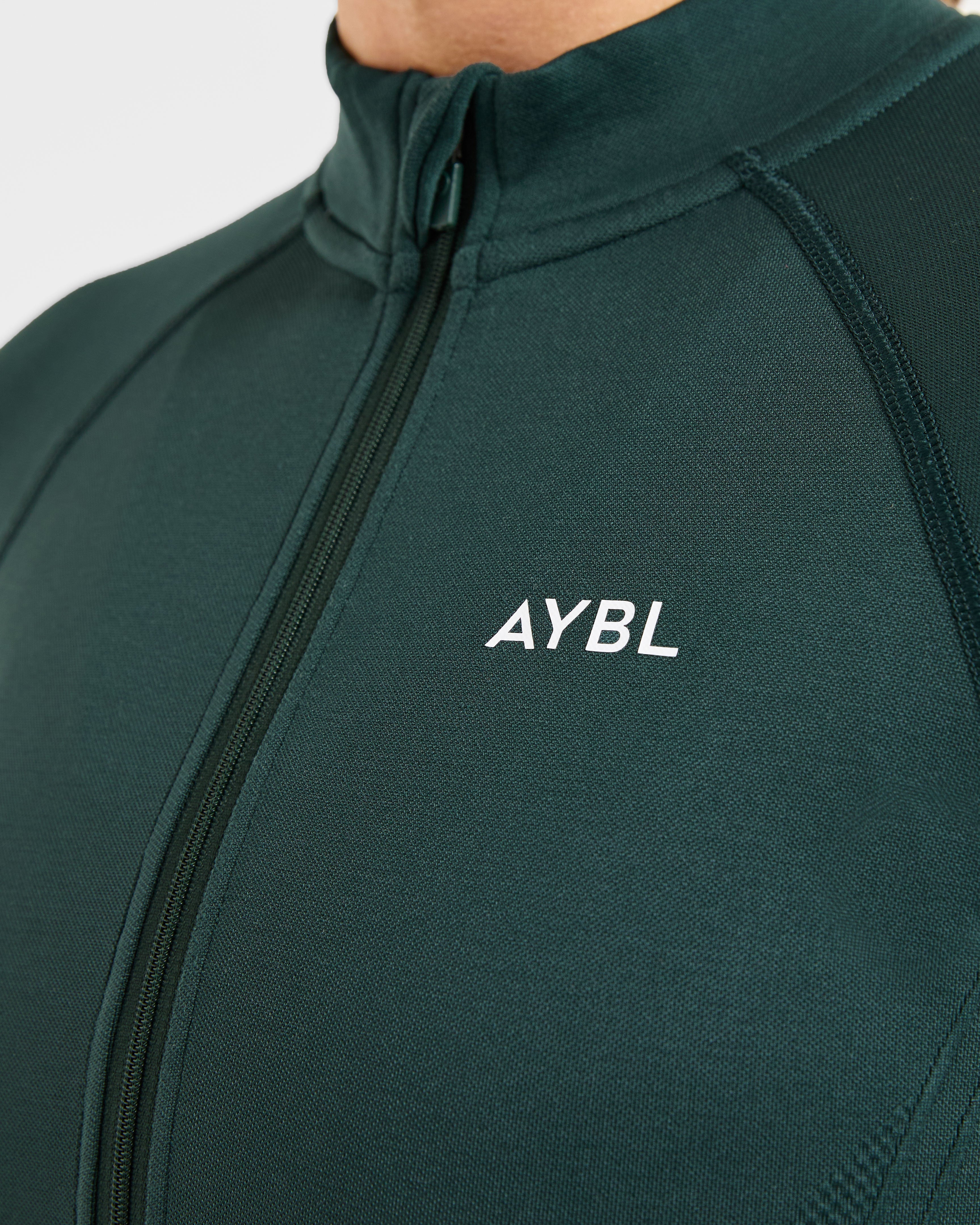 Balance V3 Seamless Zip Jacket - Dark Green