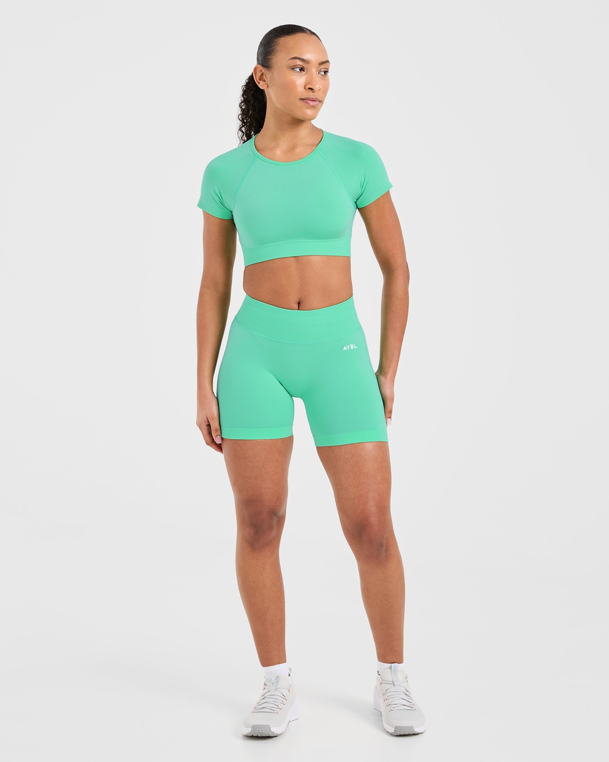Adapt Seamless Shorts - Spring Mint