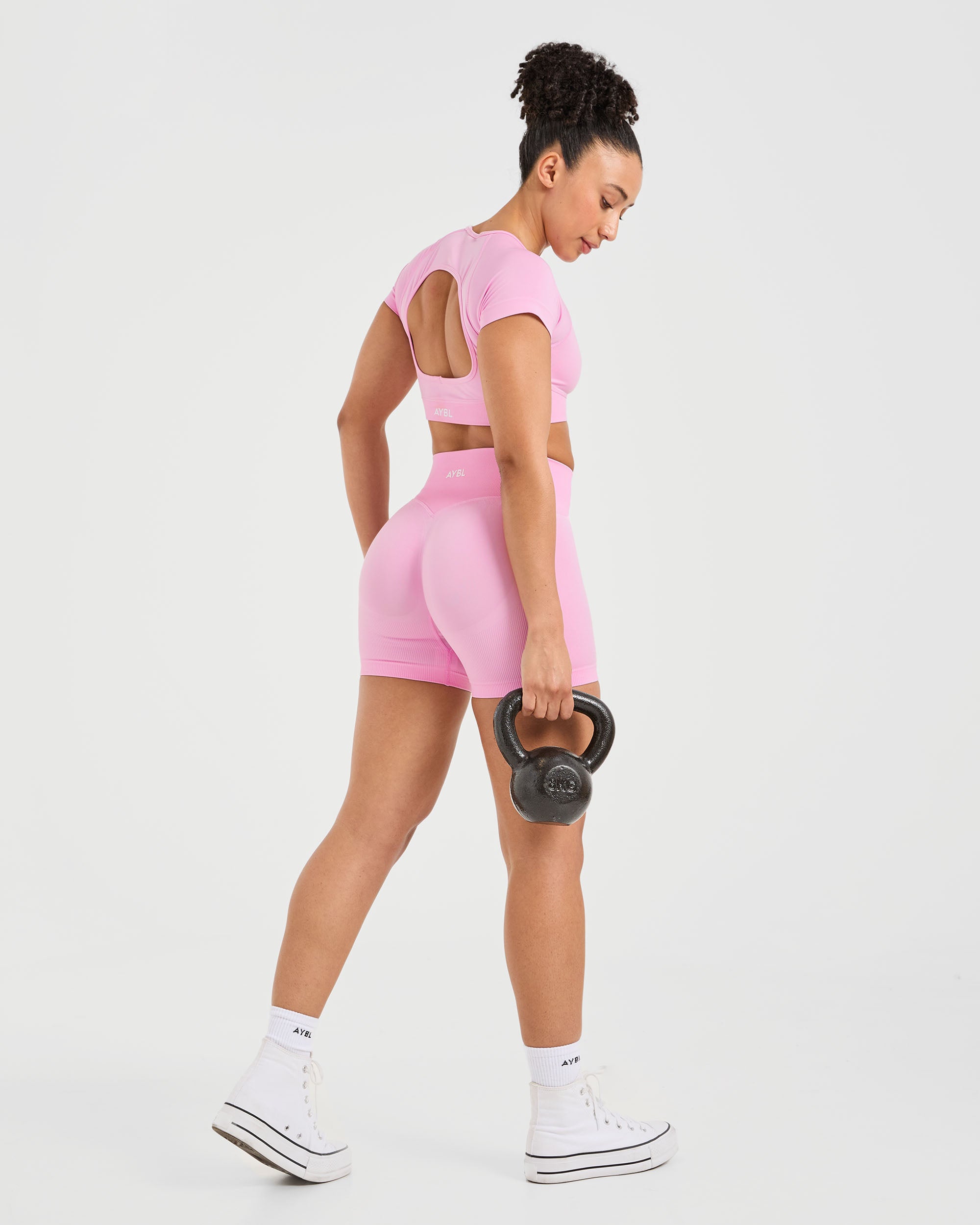 Adapt Seamless Shorts - Spring Pink