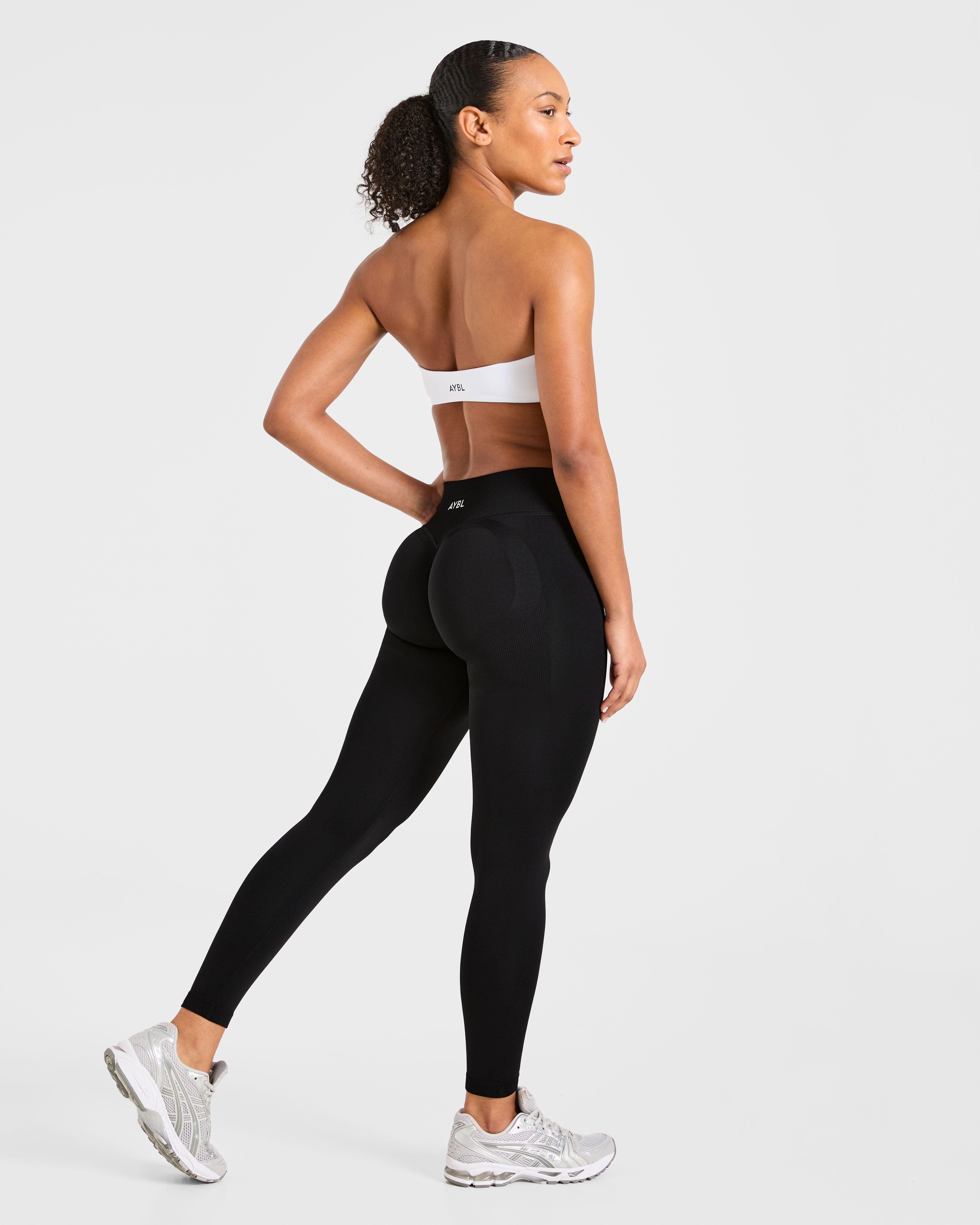 Essential Bandeau Sports Bra - White