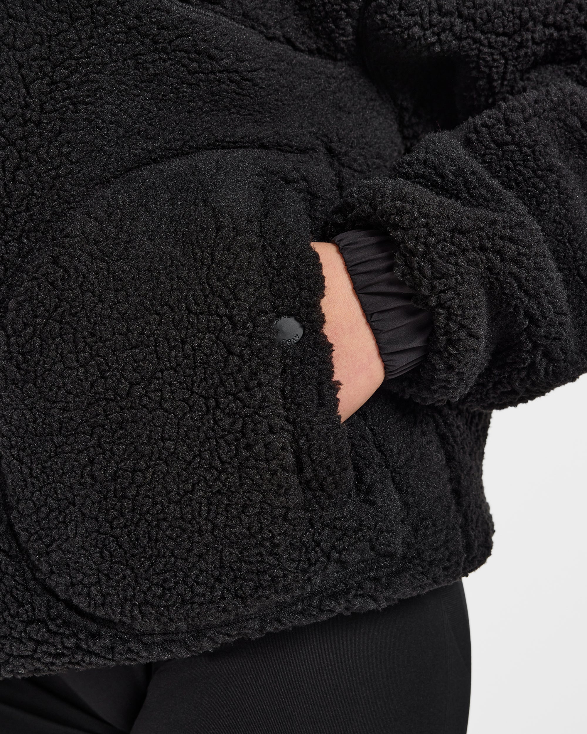 Signature 1/4 Zip Fleece Pullover - Black
