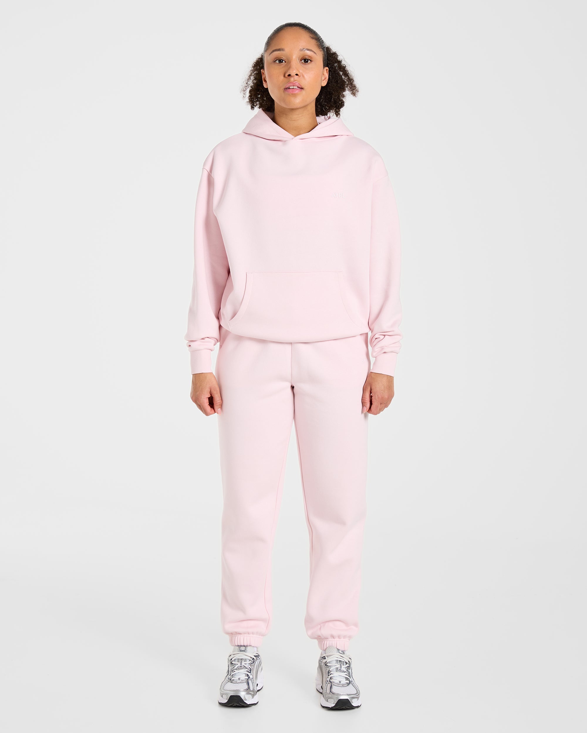 Lifestyle Oversized Joggers - Pastel Pink