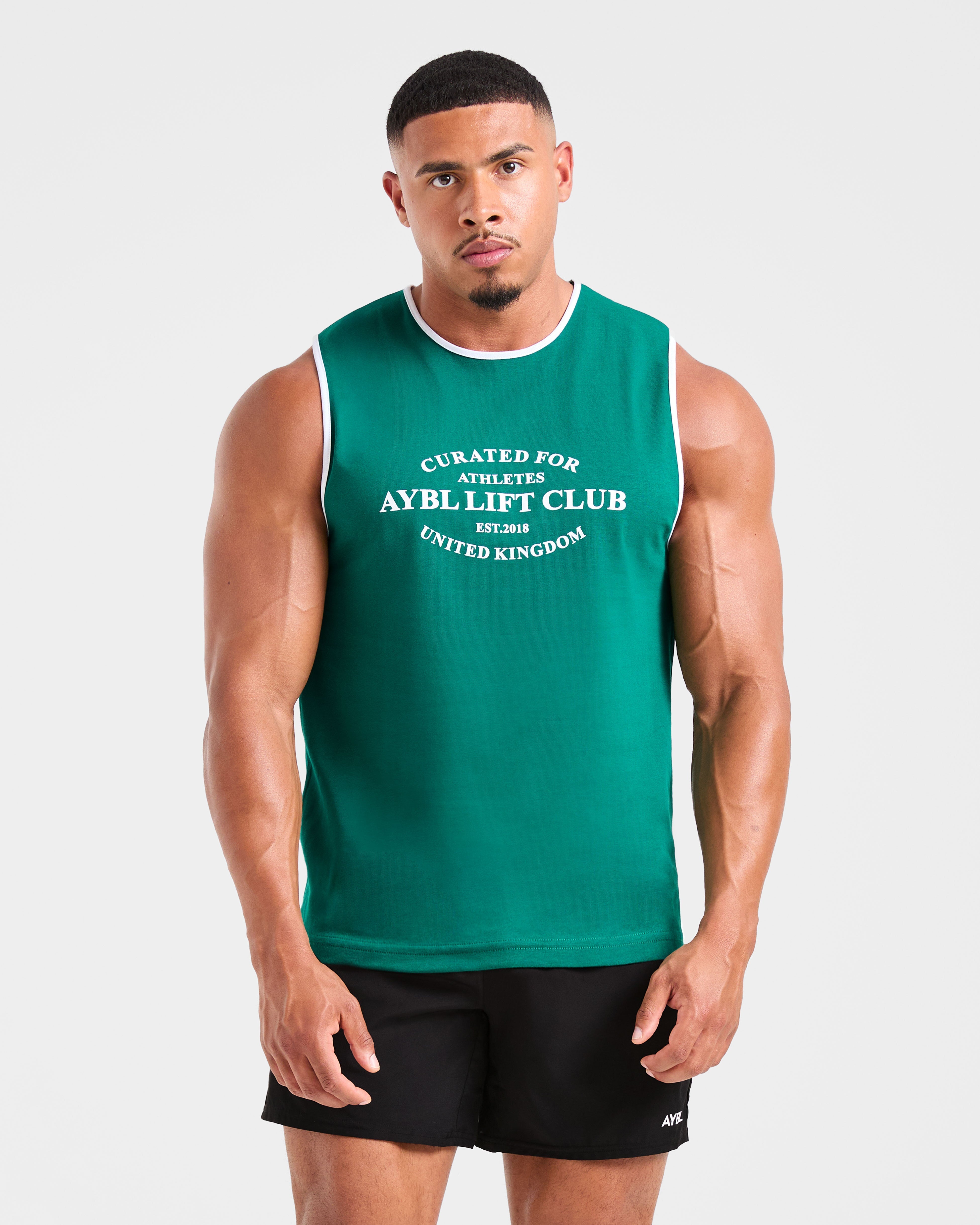Lifting Tank - Sports Green