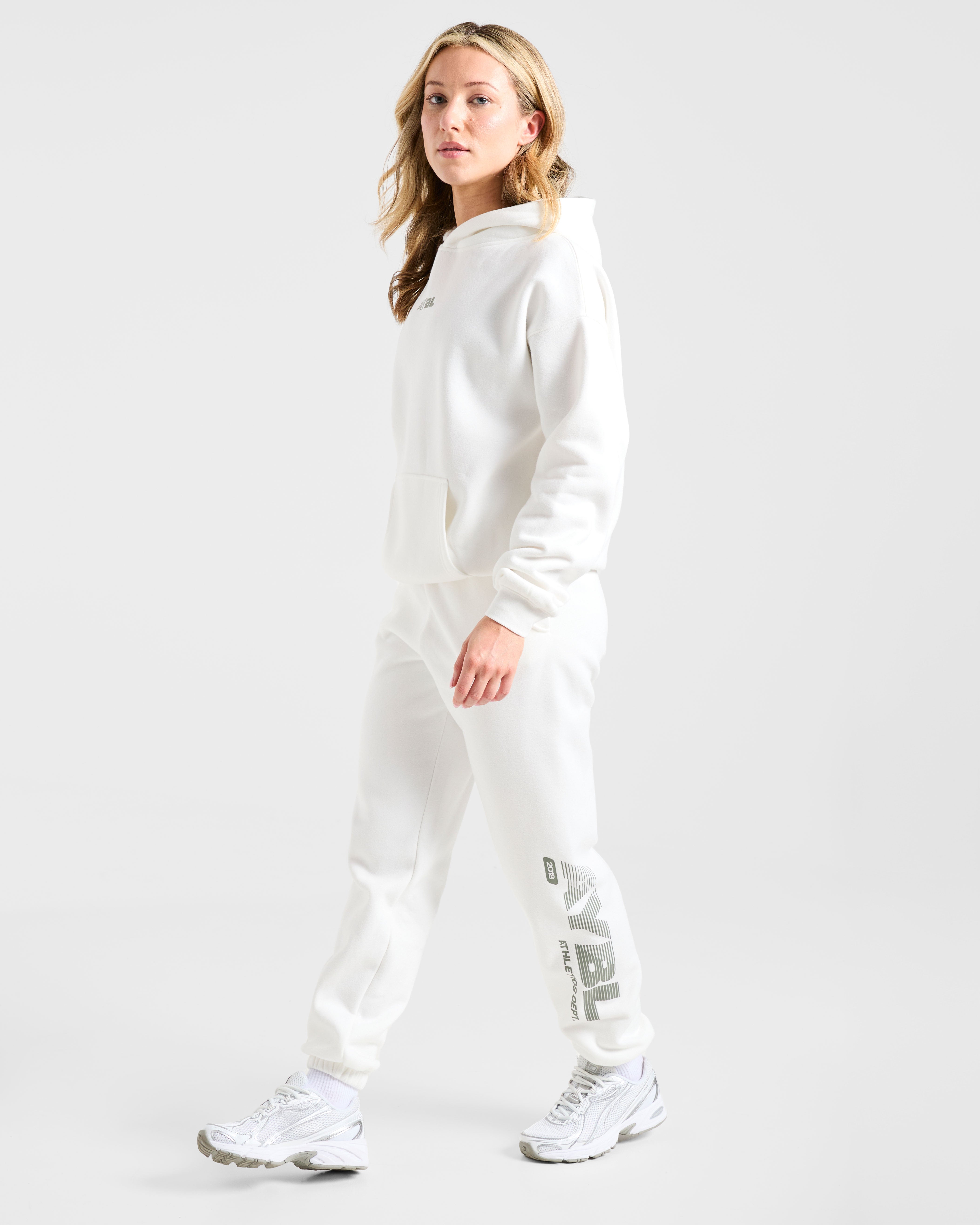 Athletics Dept Oversized Joggers - Off White