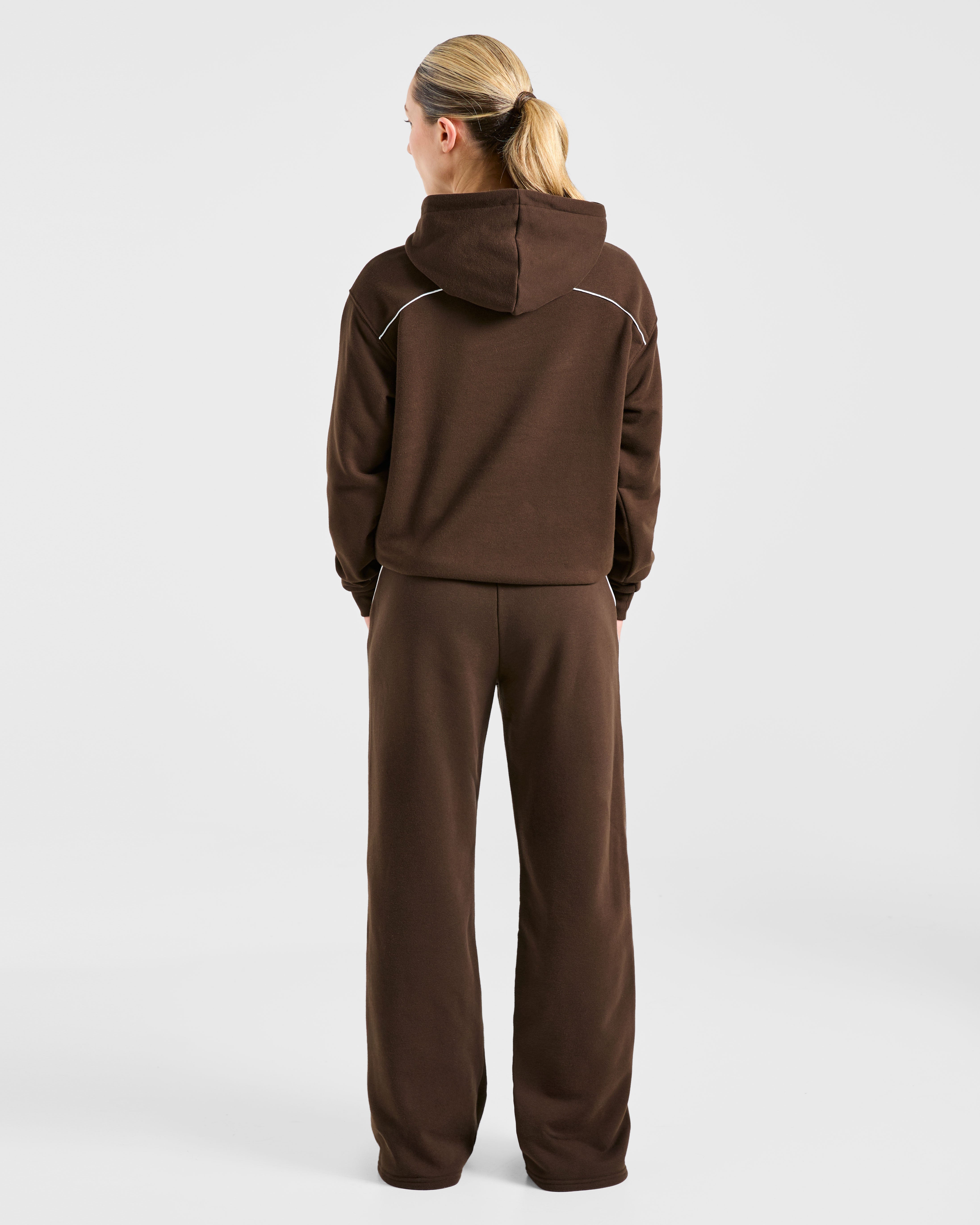 Form Straight Leg Joggers - Coffee Bean