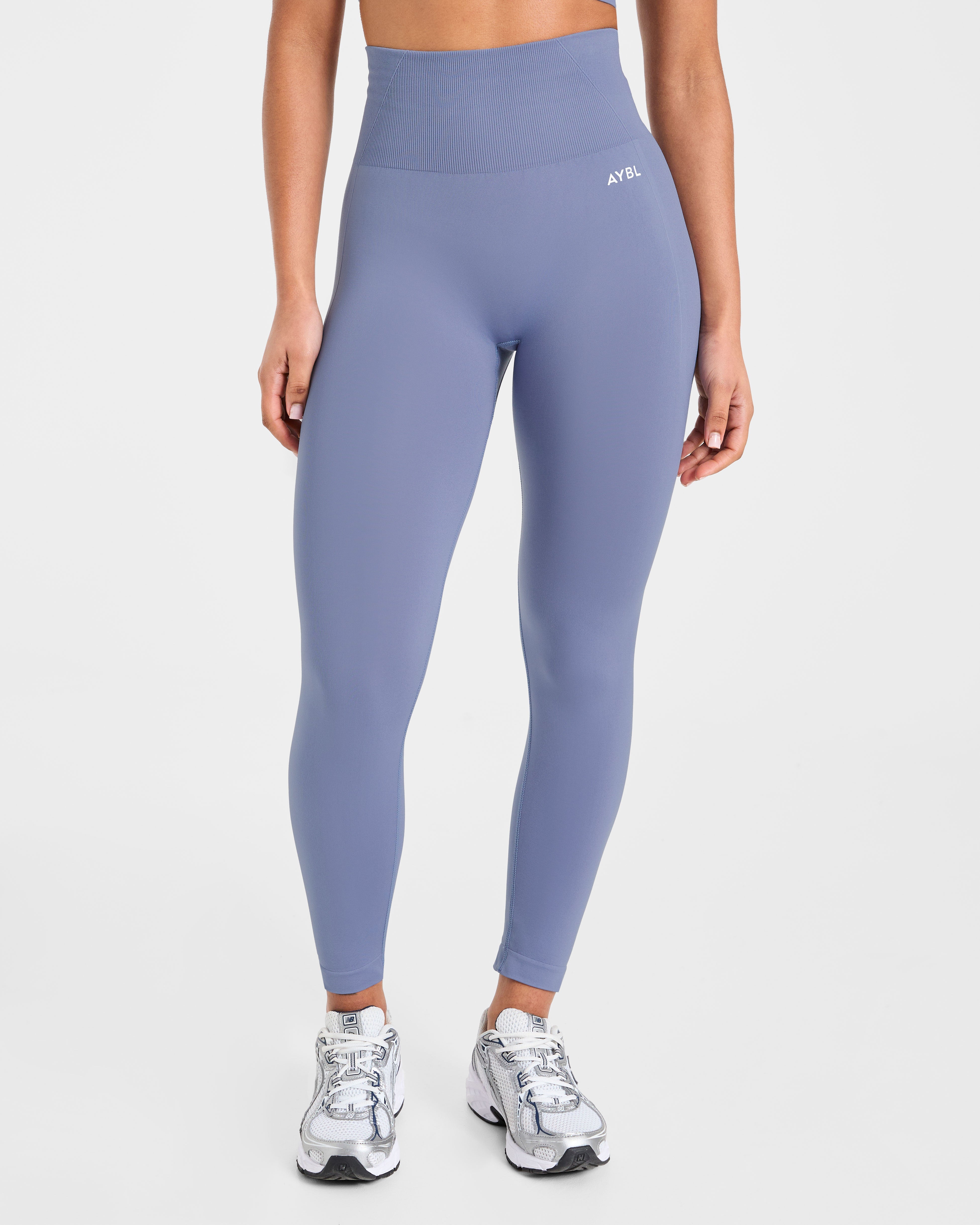 Empower Seamless Leggings - Slate Blue