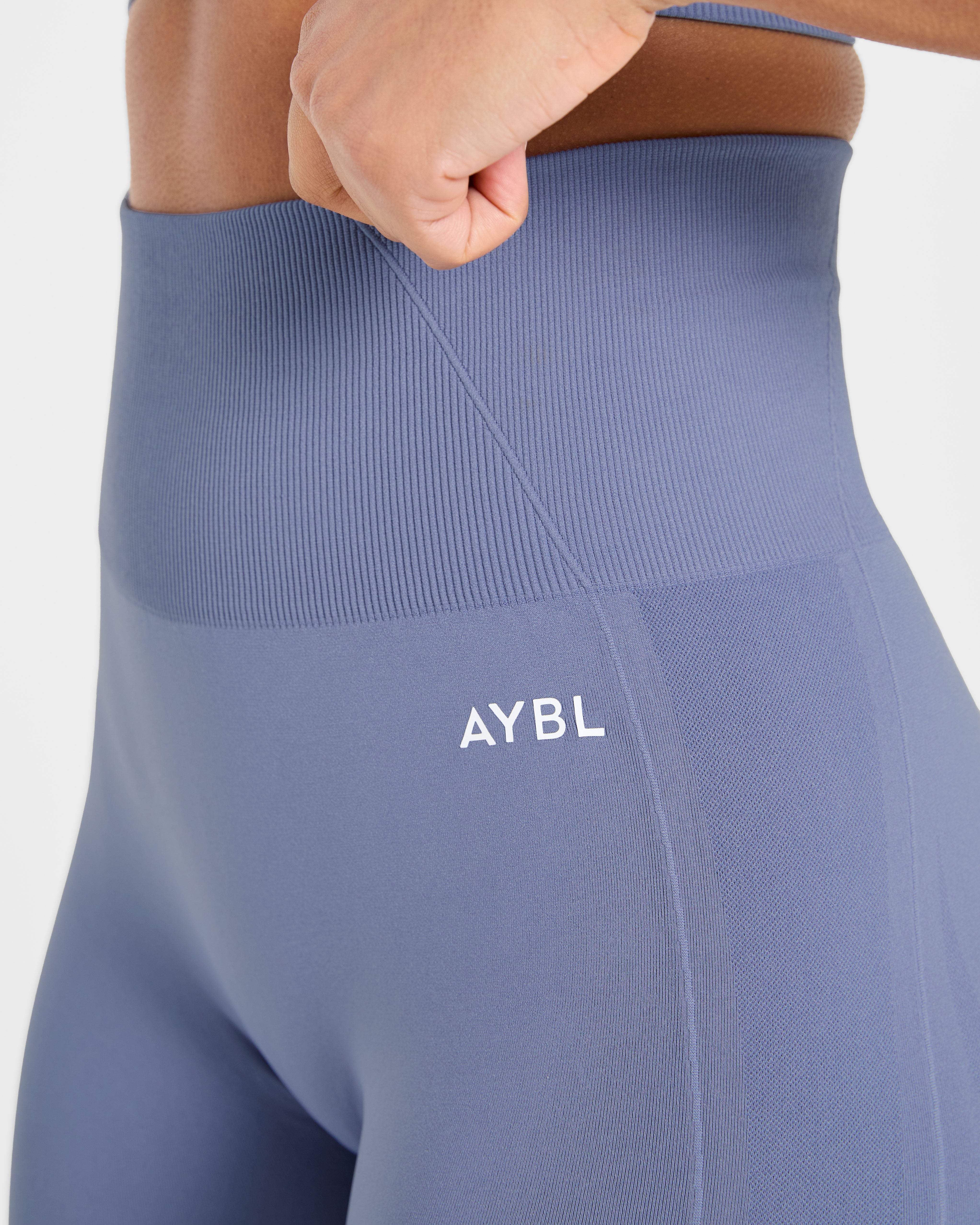 Empower Seamless Leggings - Slate Blue