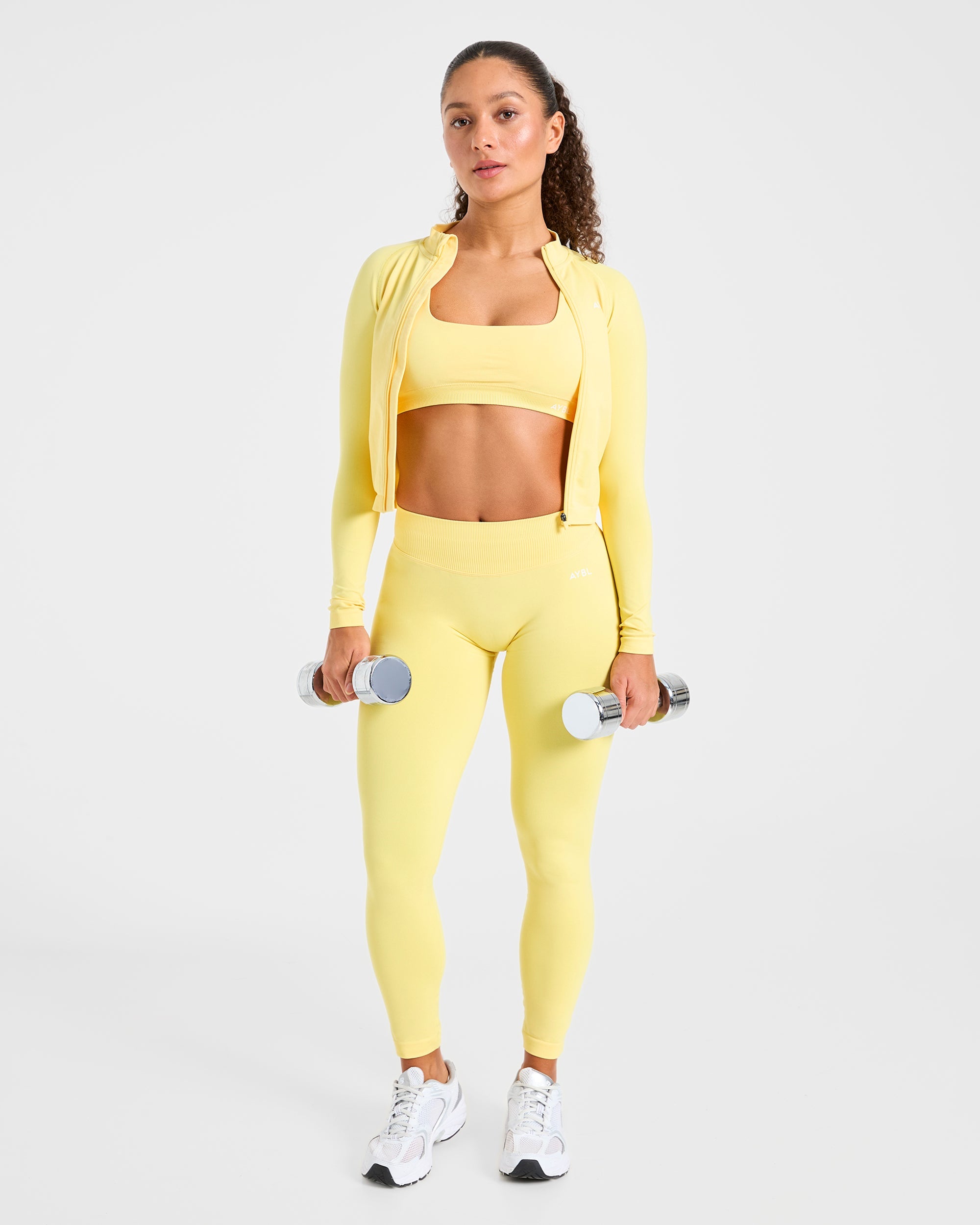 Enhance Seamless Leggings - Bright Yellow