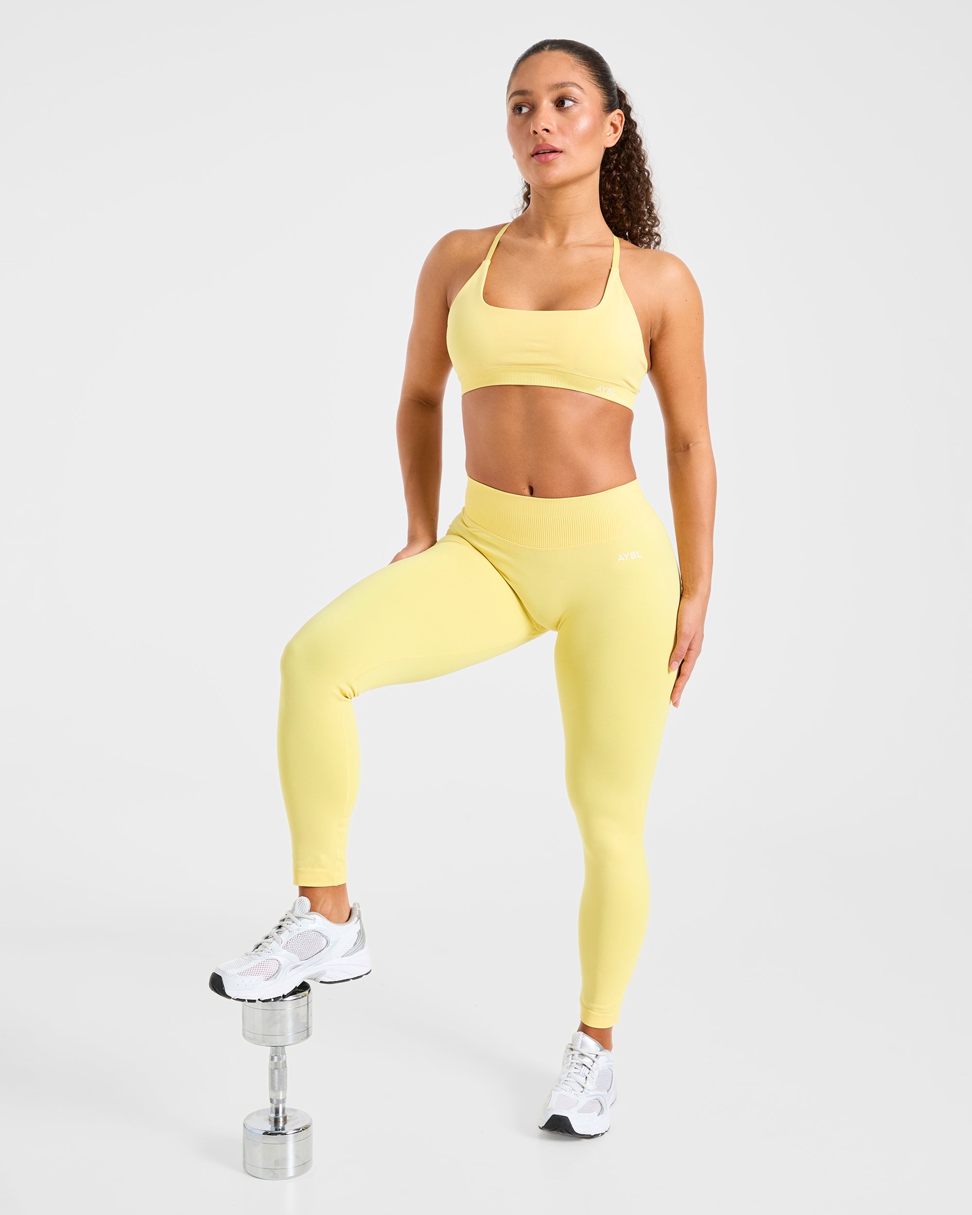 Enhance Seamless Leggings - Bright Yellow