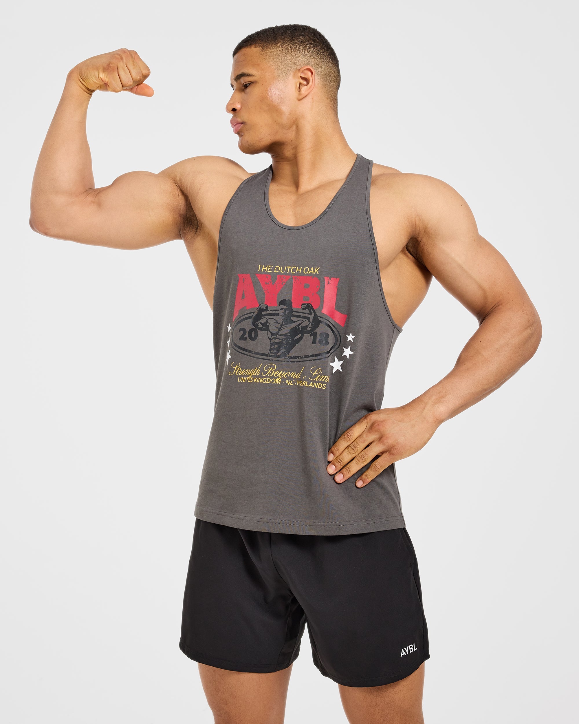 Wesley Vissers X Beyond Limits Stringer - Charcoal