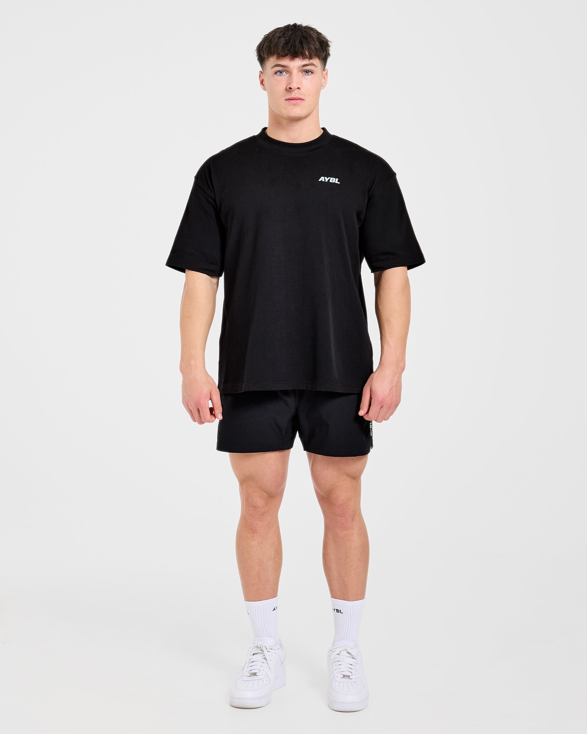 AYBL Sportswear 18 Oversized T Shirt - Black
