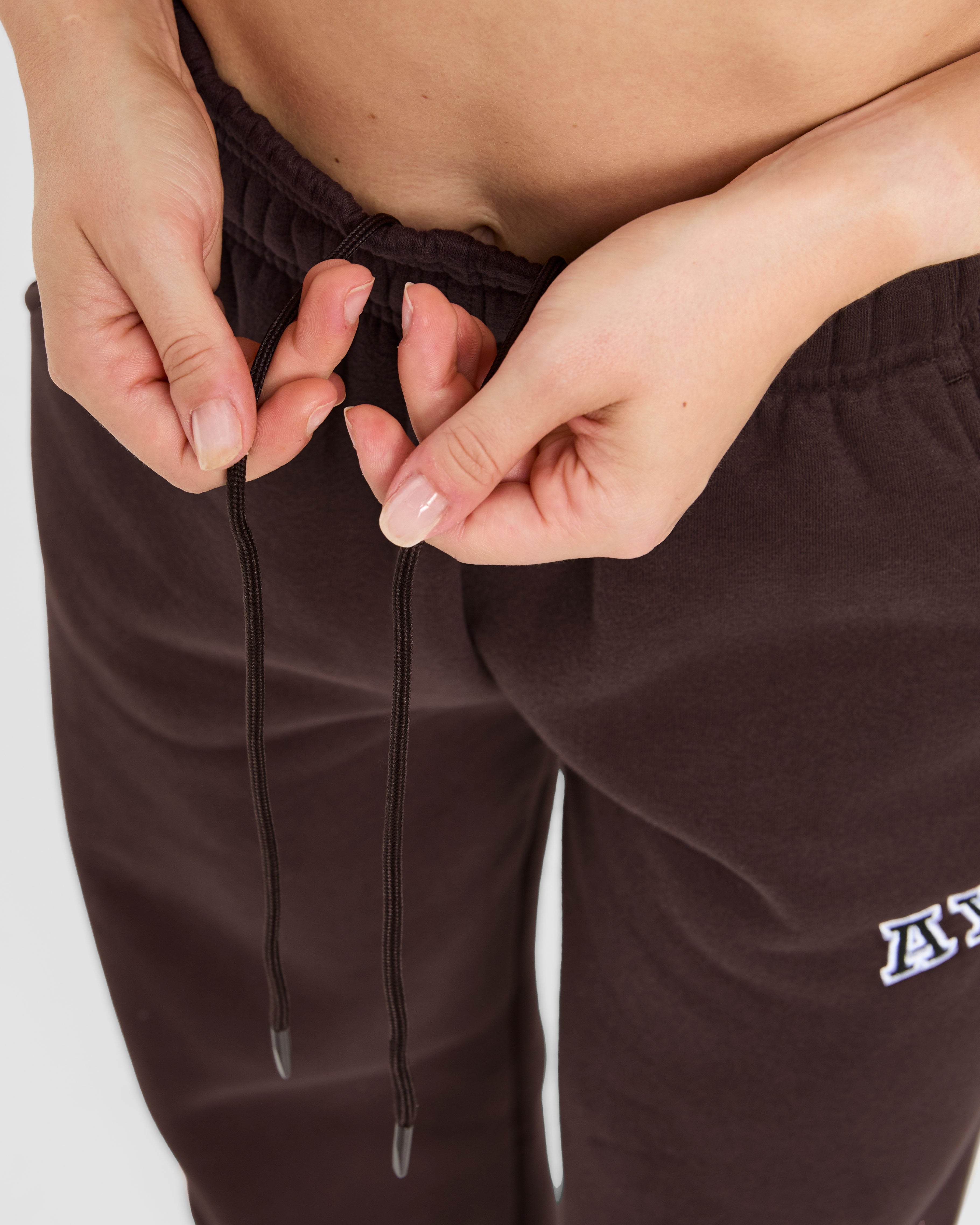 Varsity 2.0 Oversized Joggers - Cocoa Brown