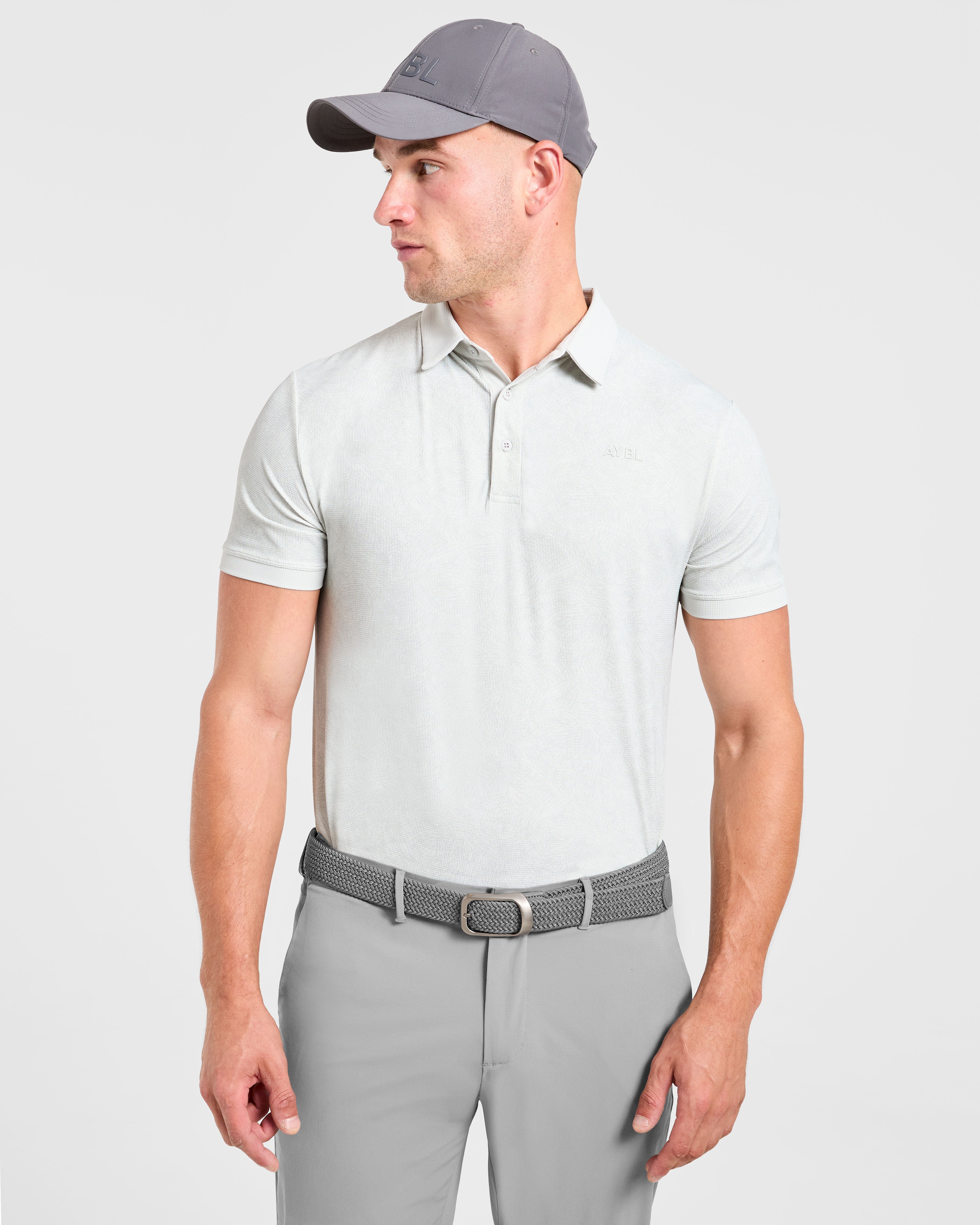 Precision Static Polo - Ice Grey