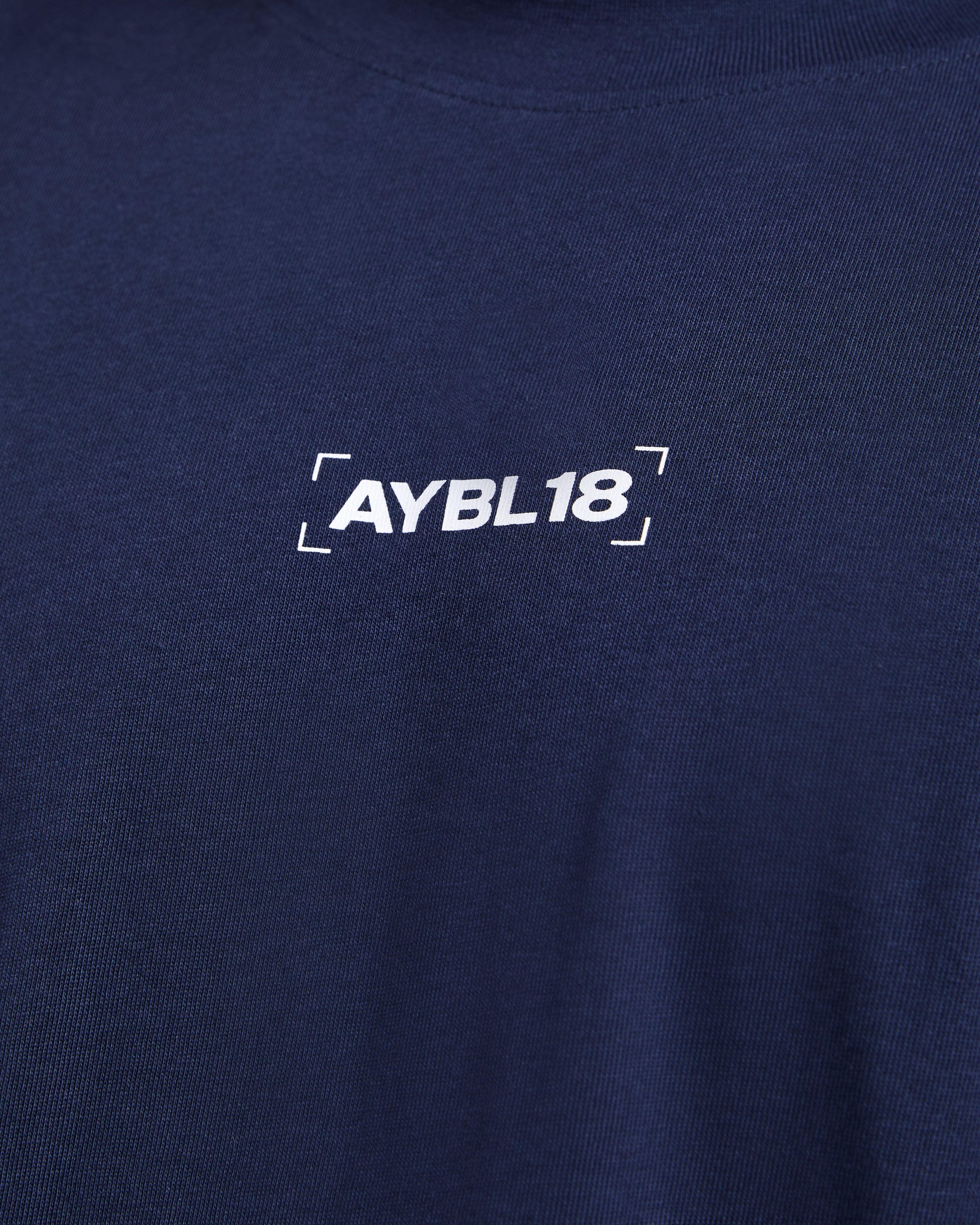 Power Club Oversized T Shirt - Navy