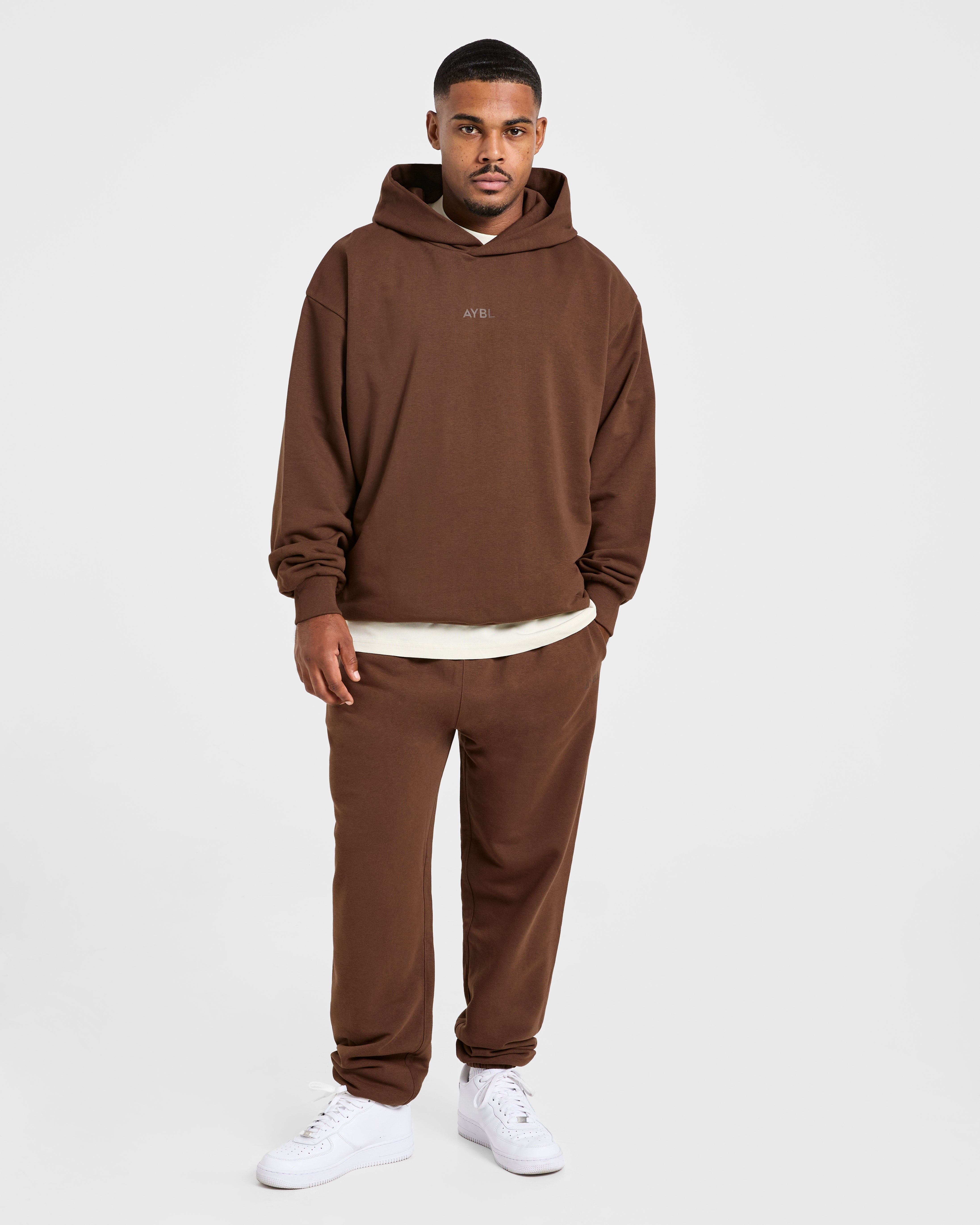 Craft Oversized Hoodie - Brown