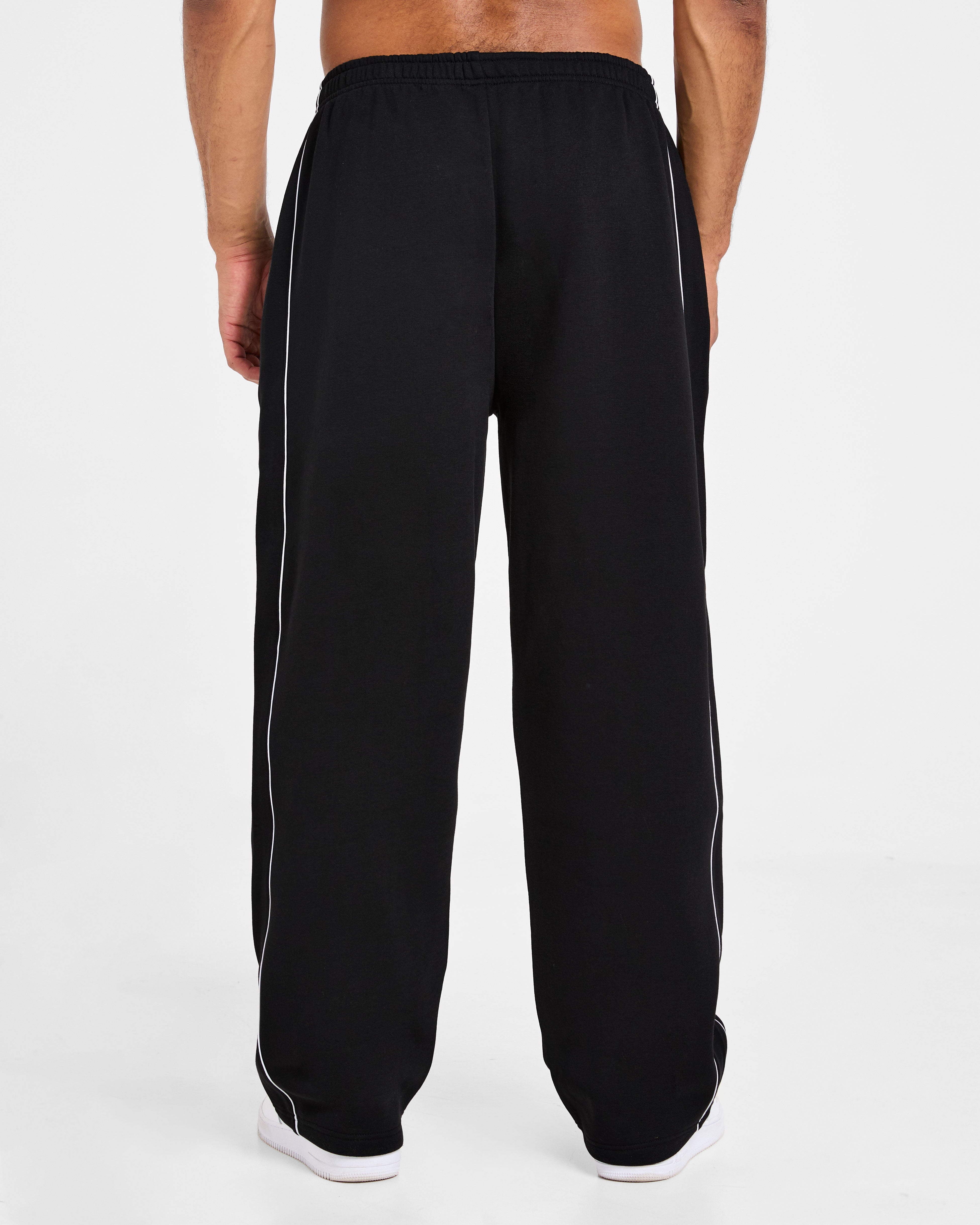 Restore Oversized Straight Leg Joggers - Black