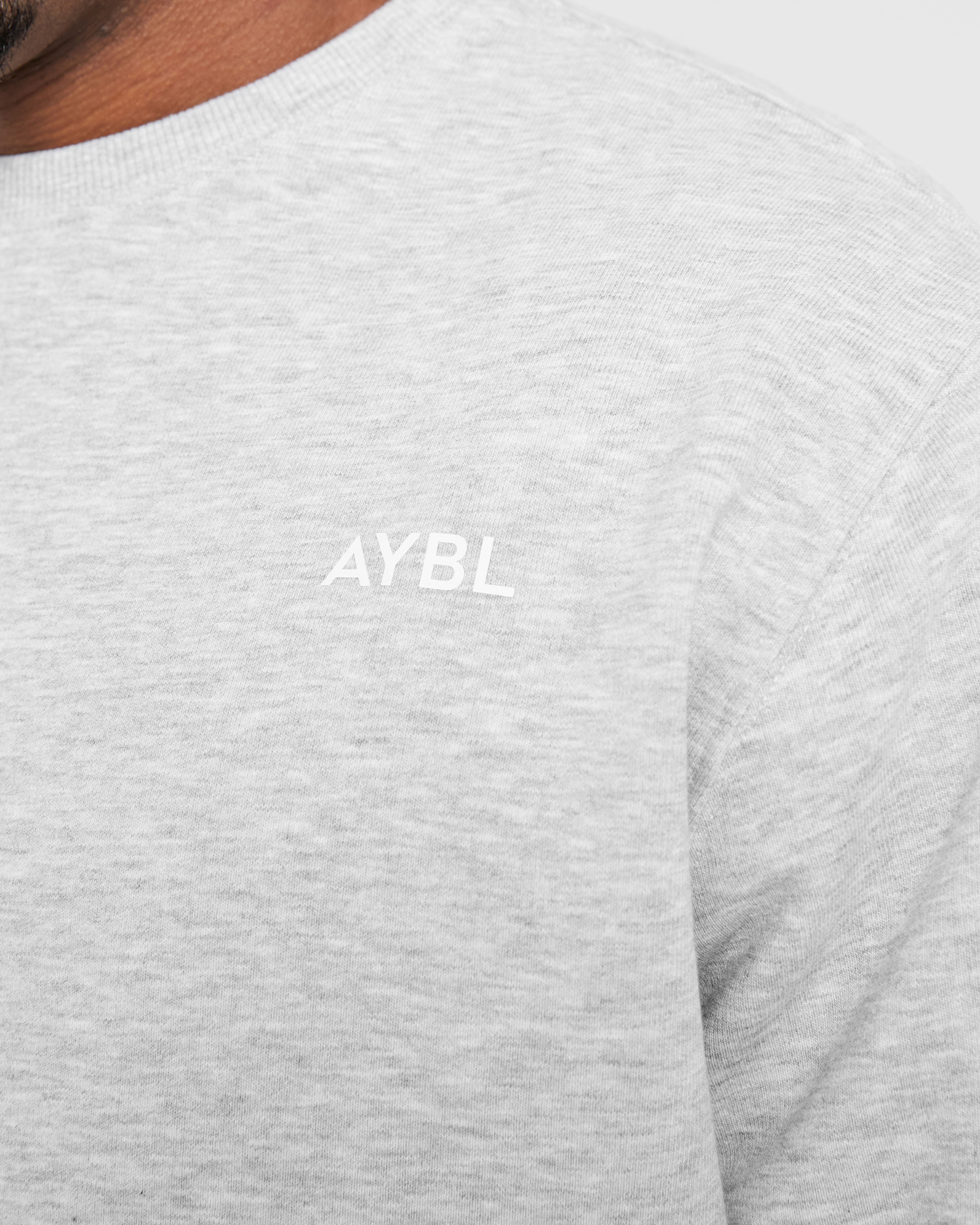 Essential Lightweight Sweater - Grey Marl