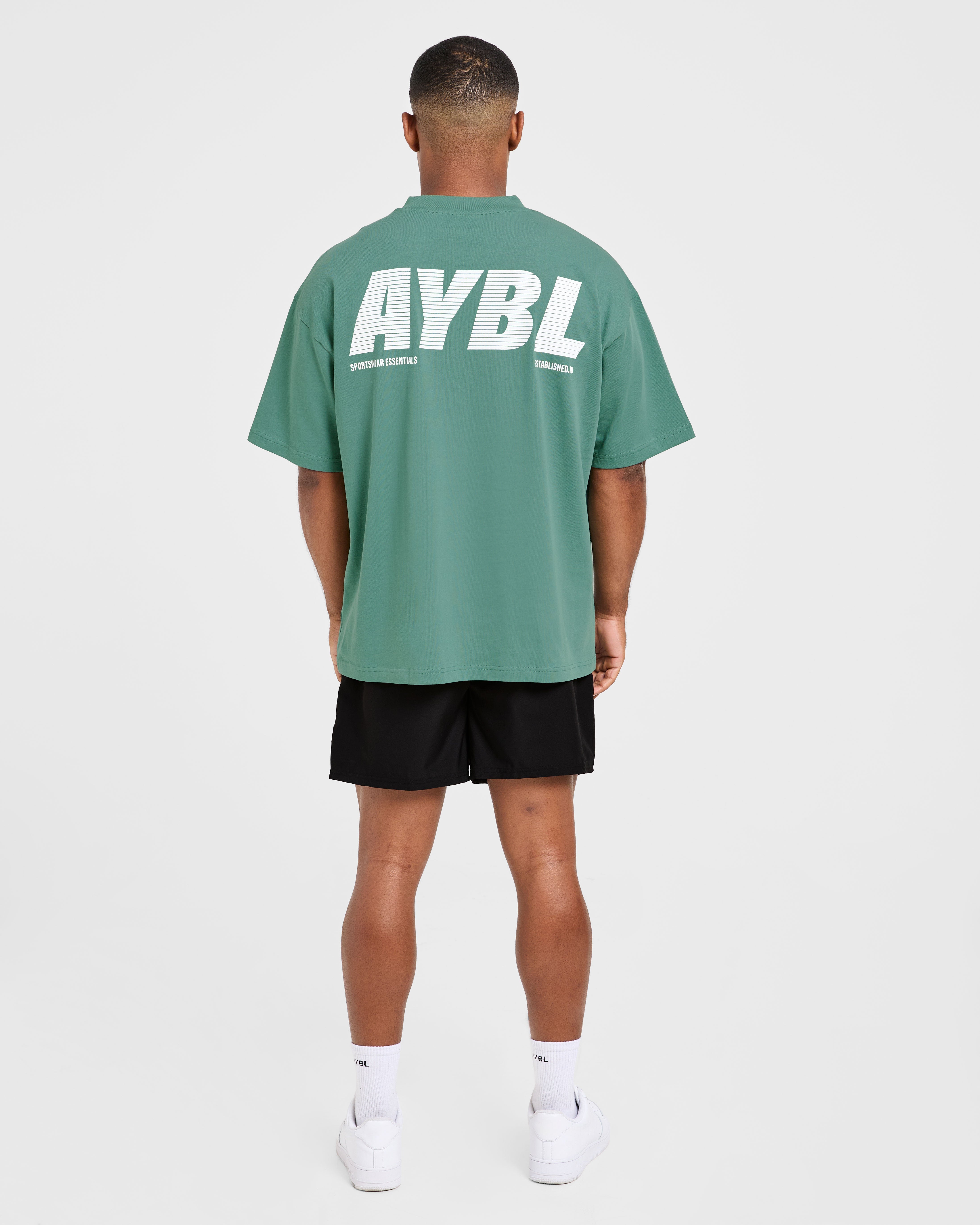 Sportswear Essentials Oversized T Shirt - Ocean Green