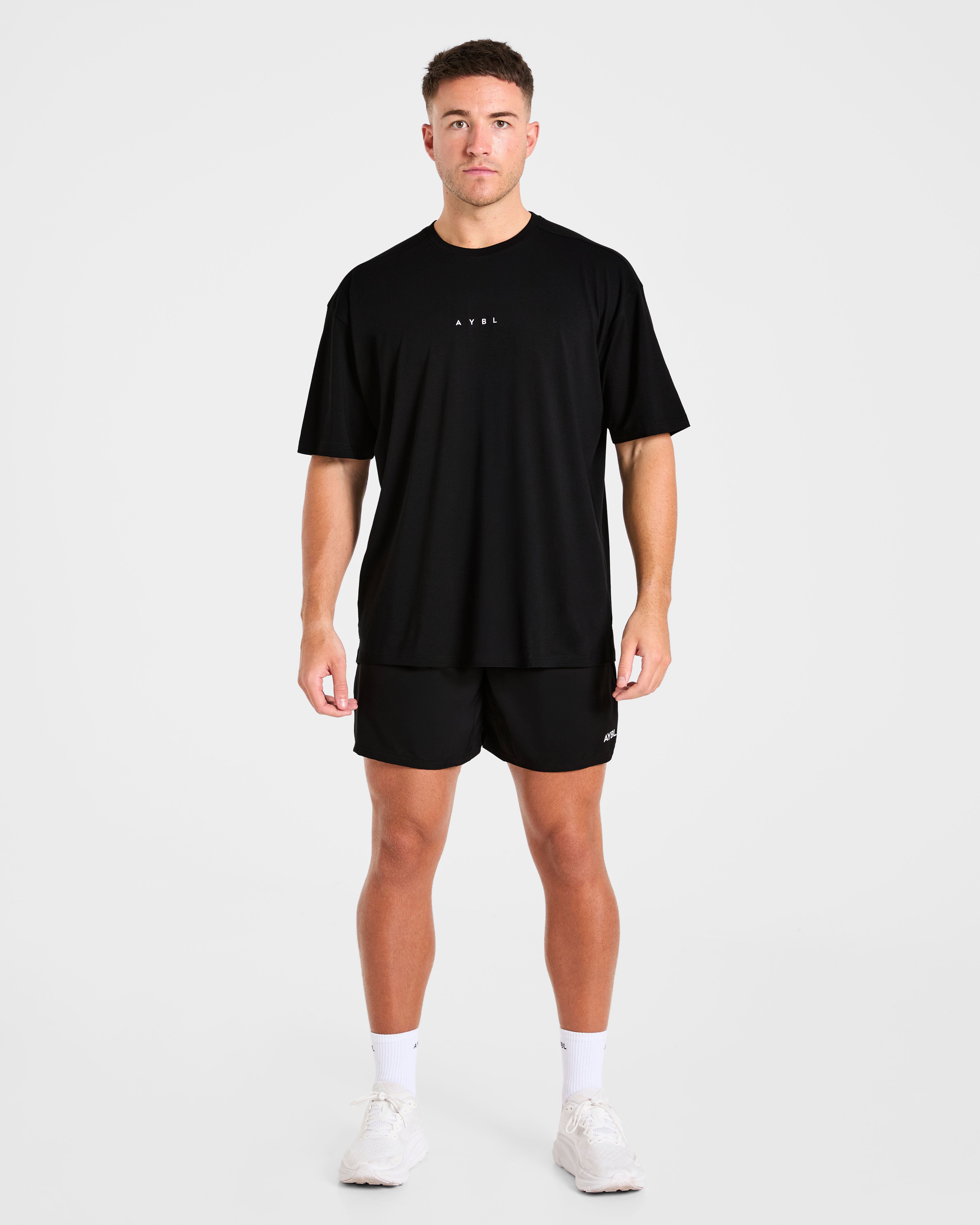 Force Oversized T Shirt - Black
