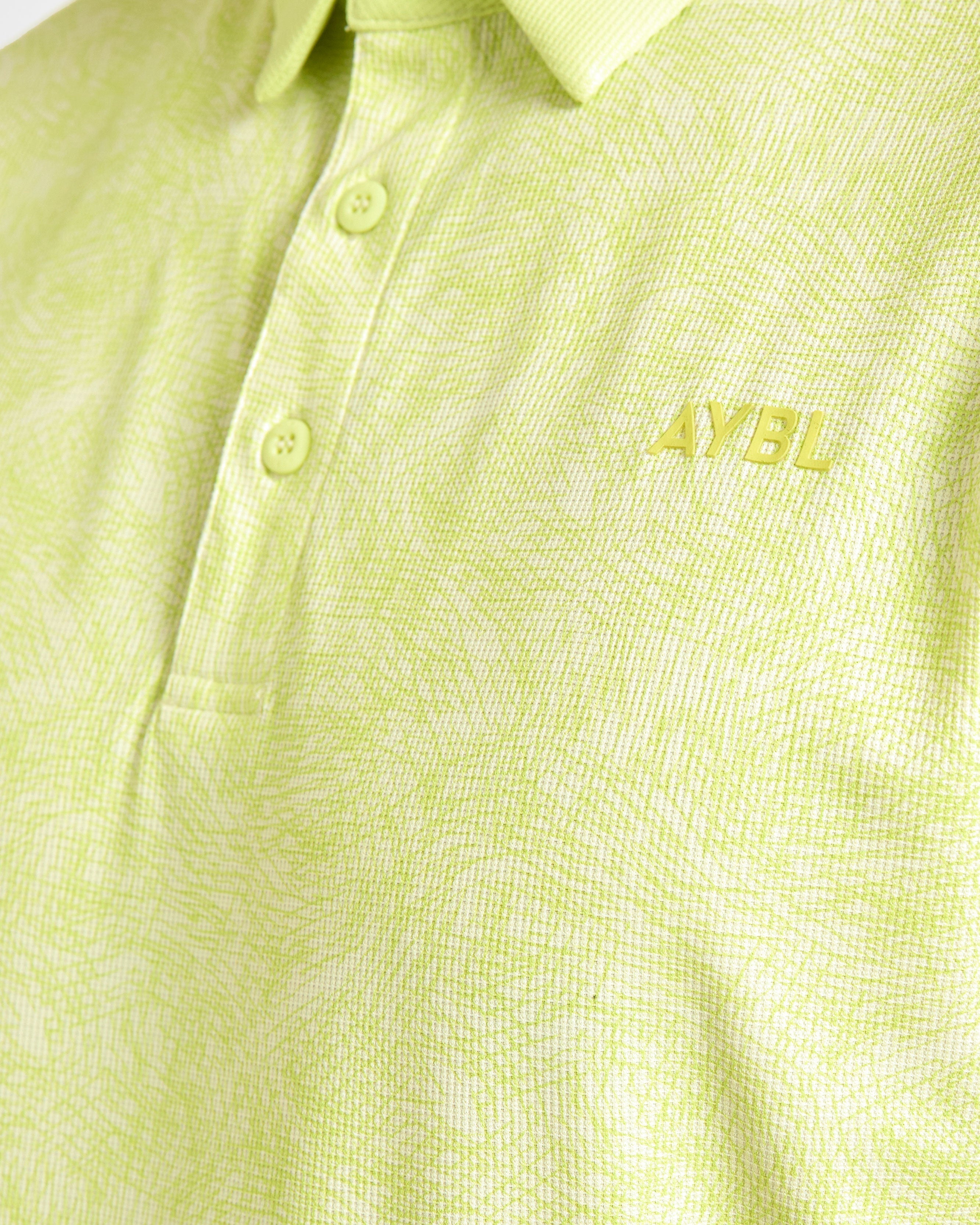 Precision Static Polo - Lime
