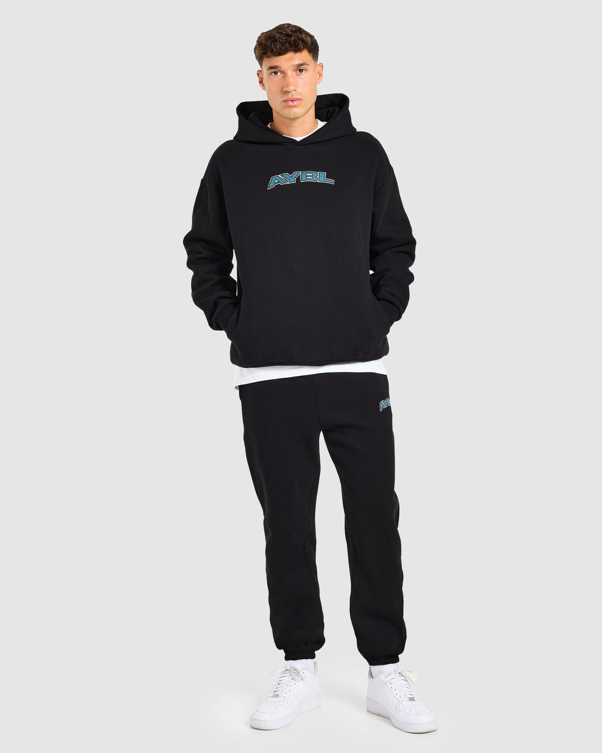 AYBL Society Oversized Joggers - Black