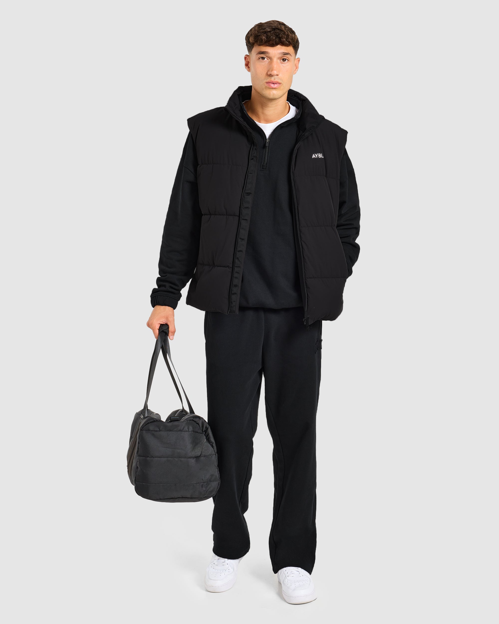 Classic Puffer Gilet - Black