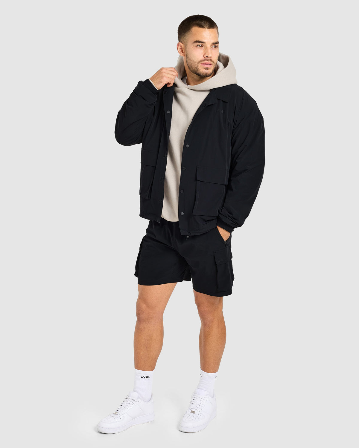 Reform Cargo Jacket - Black